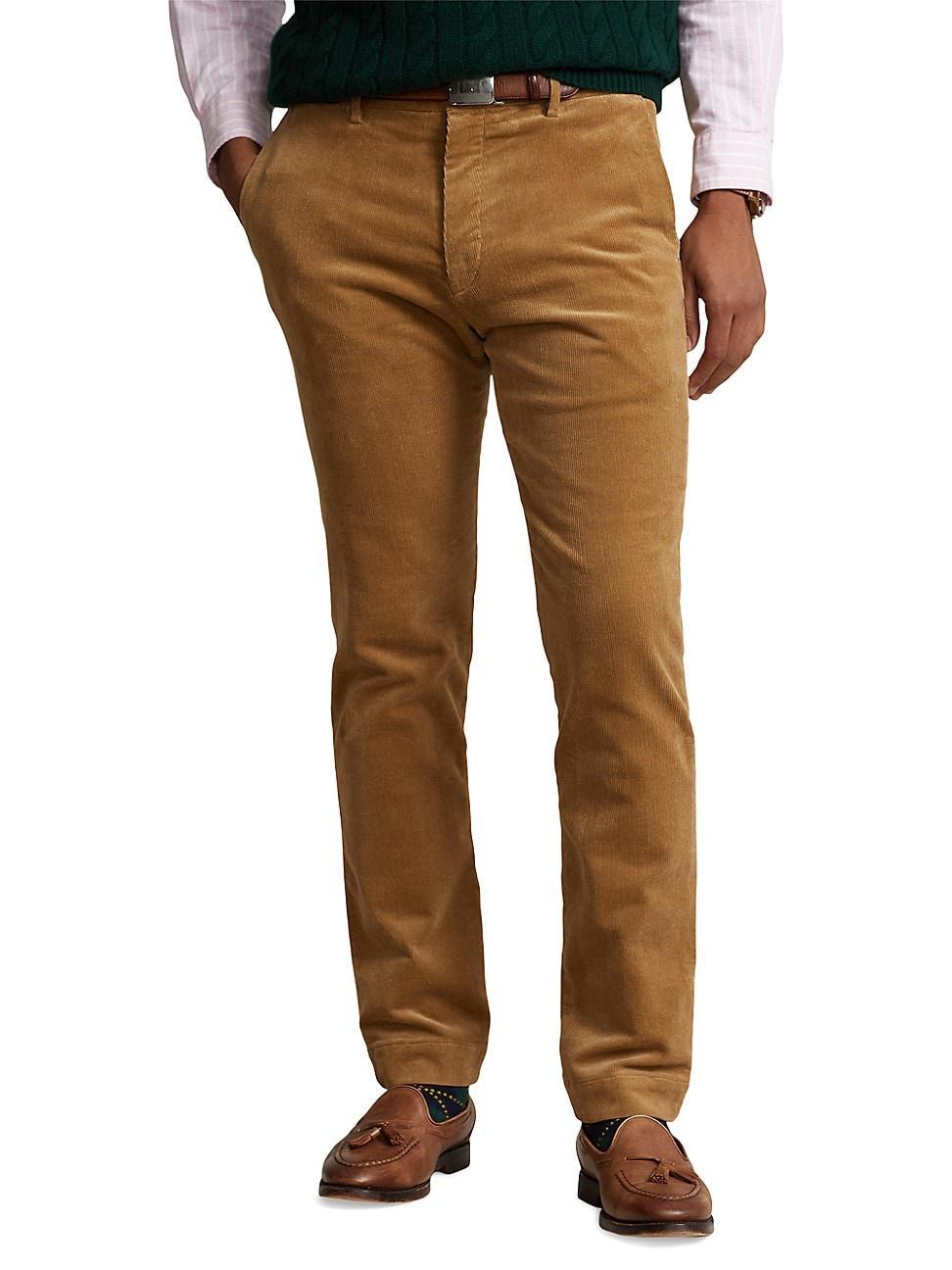 Polo Ralph Lauren Corduroy Stretch Slim Fit Pants Product Image