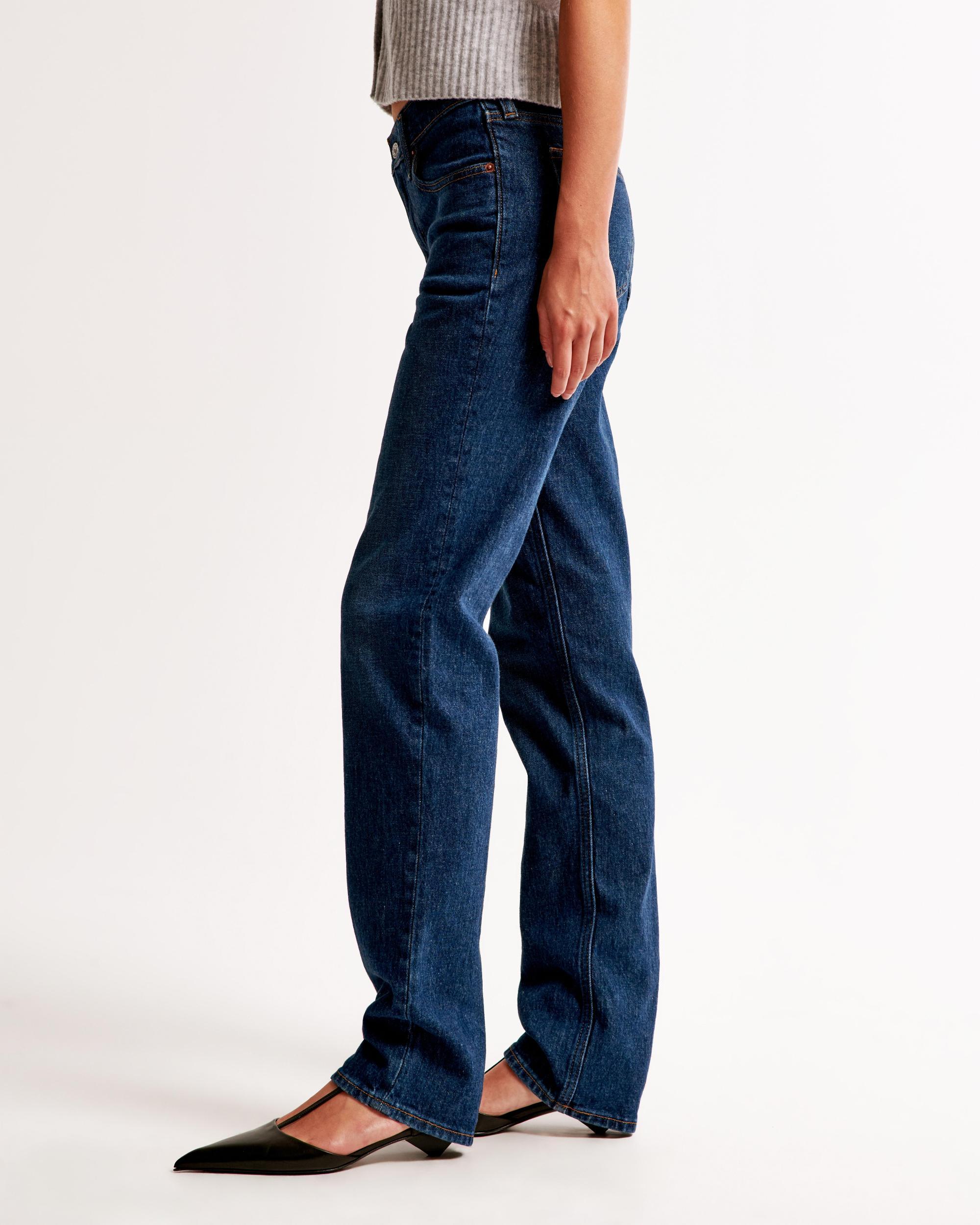 Mid Rise 90s Straight Jean Product Image