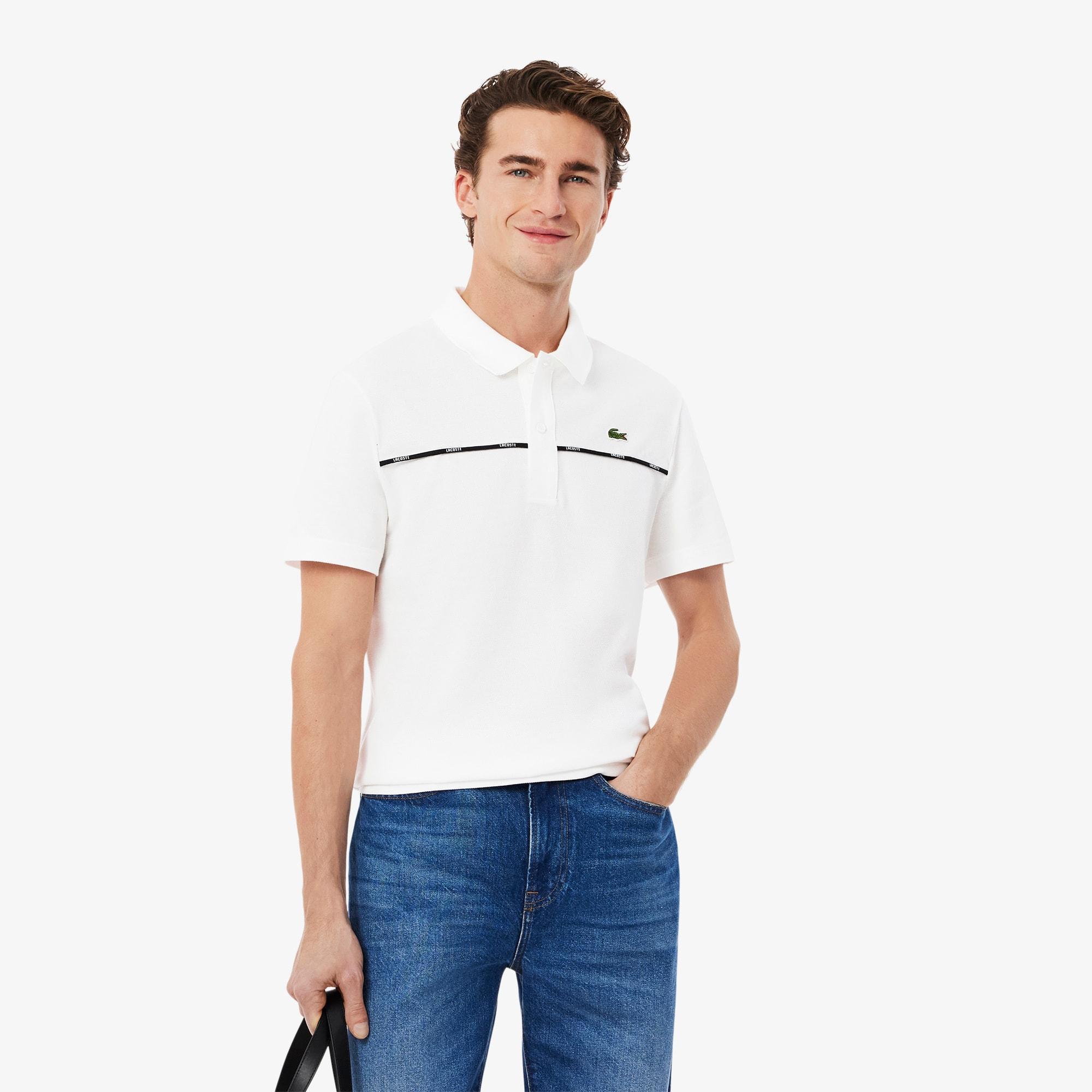 Regular Fit Logo Trim L.12.12 Polo Shirt Product Image