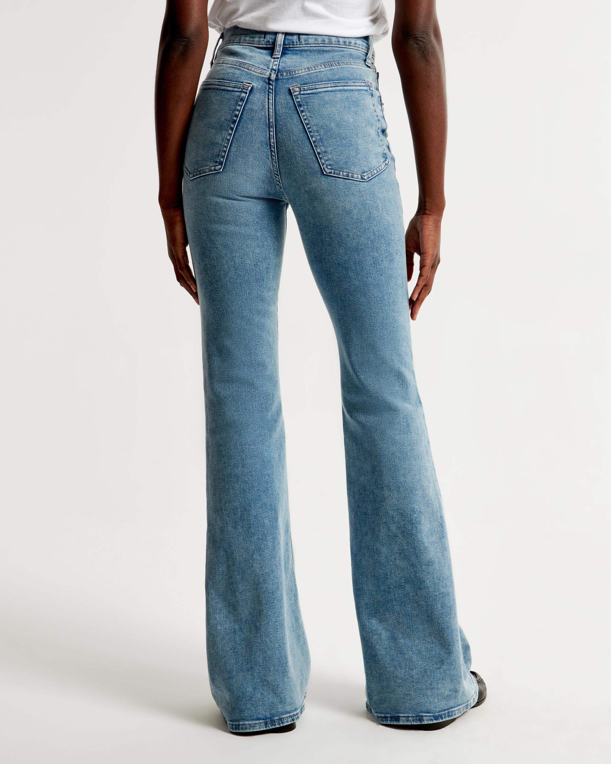 Ultra High Rise Stretch Flare Jean Product Image