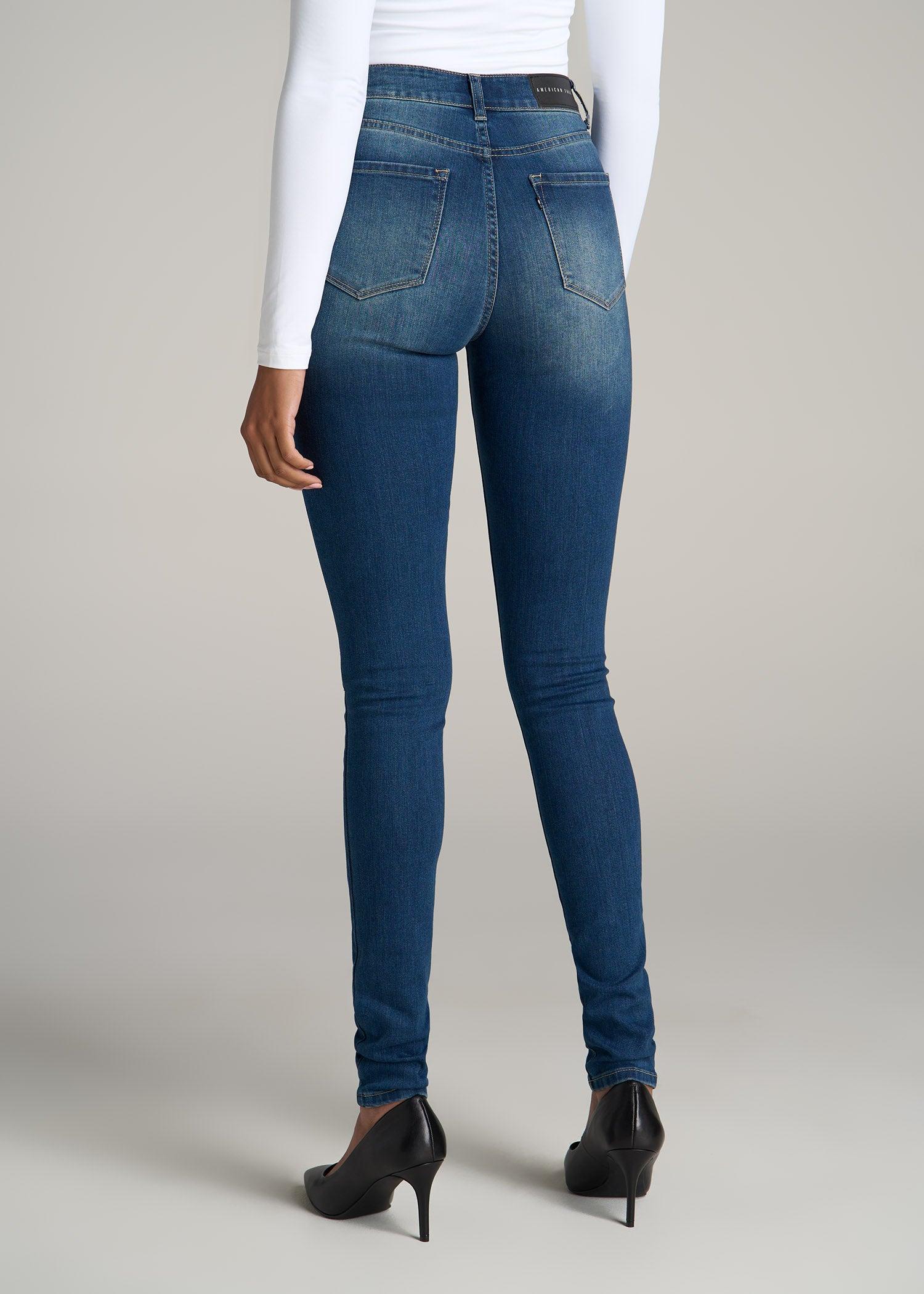 Georgia HIGH RISE SKINNY Tall Women's Jean in Classic Blue Product Image