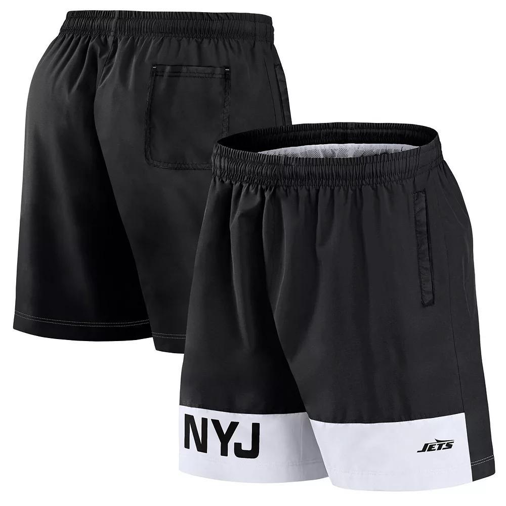 Men's Fanatics Black New York Jets Elements Shorts, Size: 3XL Product Image