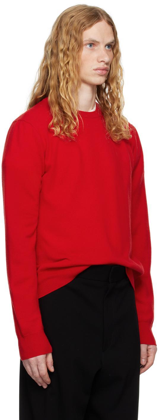 THE ROW Benji Cashmere Knit Sweater In Firetruck Product Image