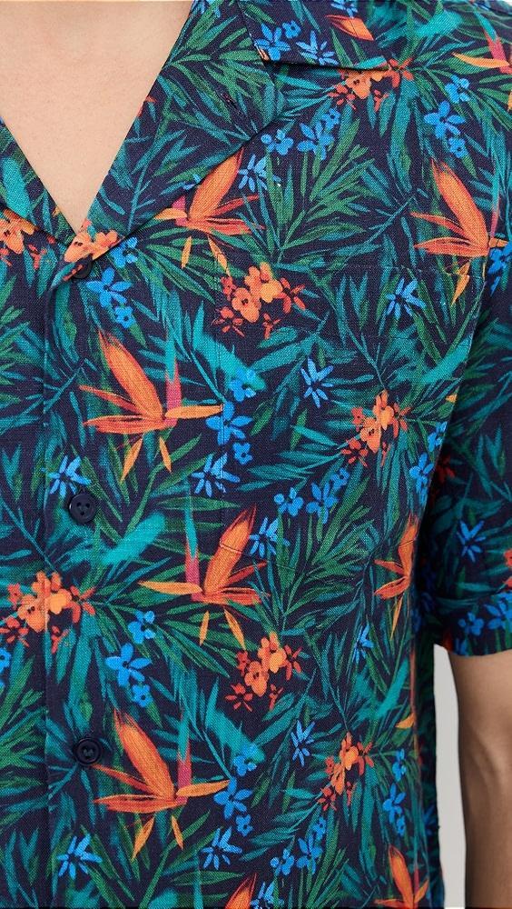 Vilebrequin Charli Linen Camp Shirt | Shopbop Product Image