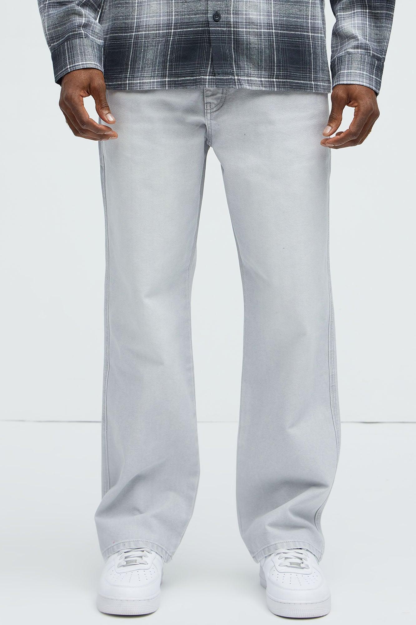 Centola Straight Pants - Off White Product Image