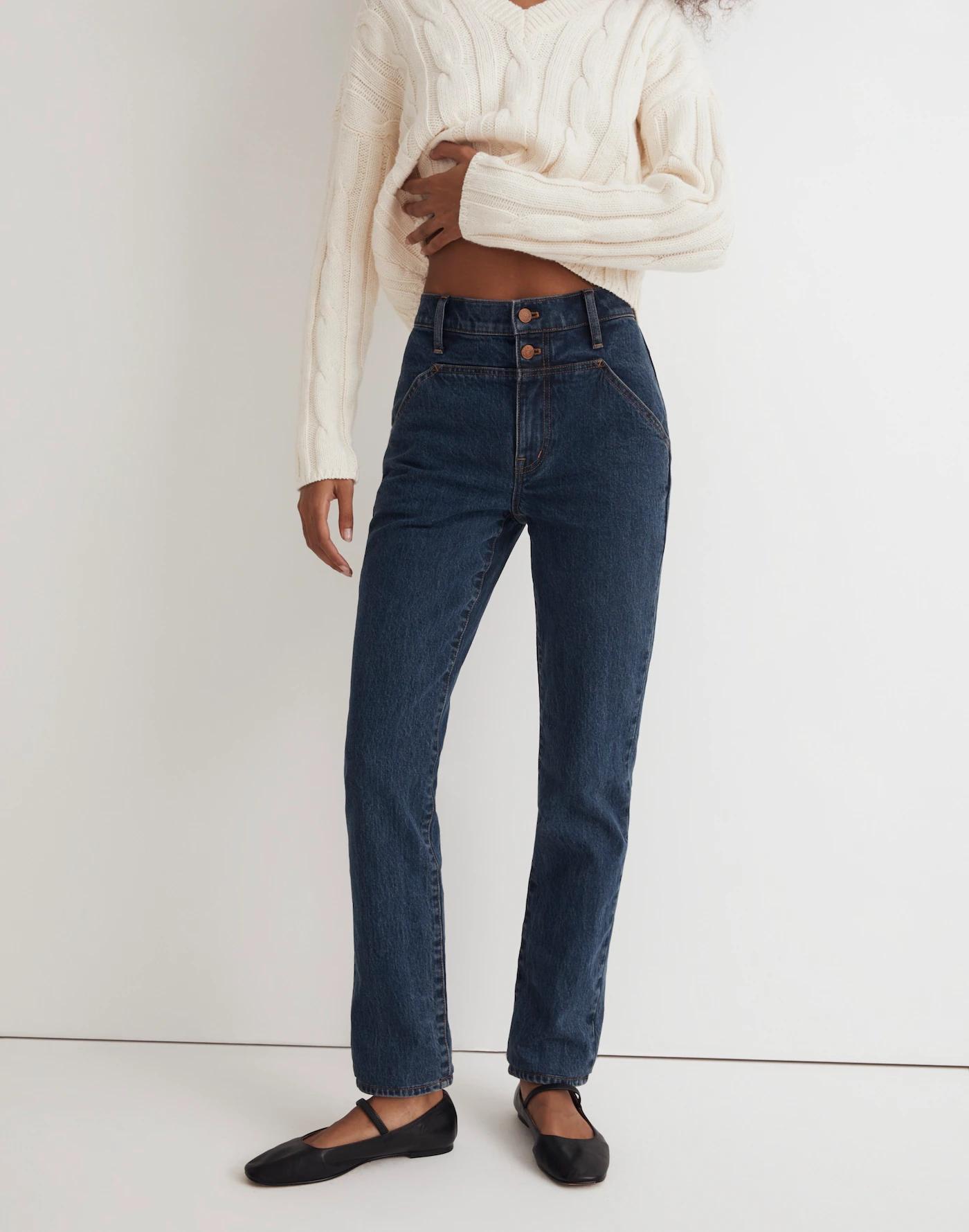 The Perfect Vintage Jean in Aldon Wash: '80s Edition Product Image
