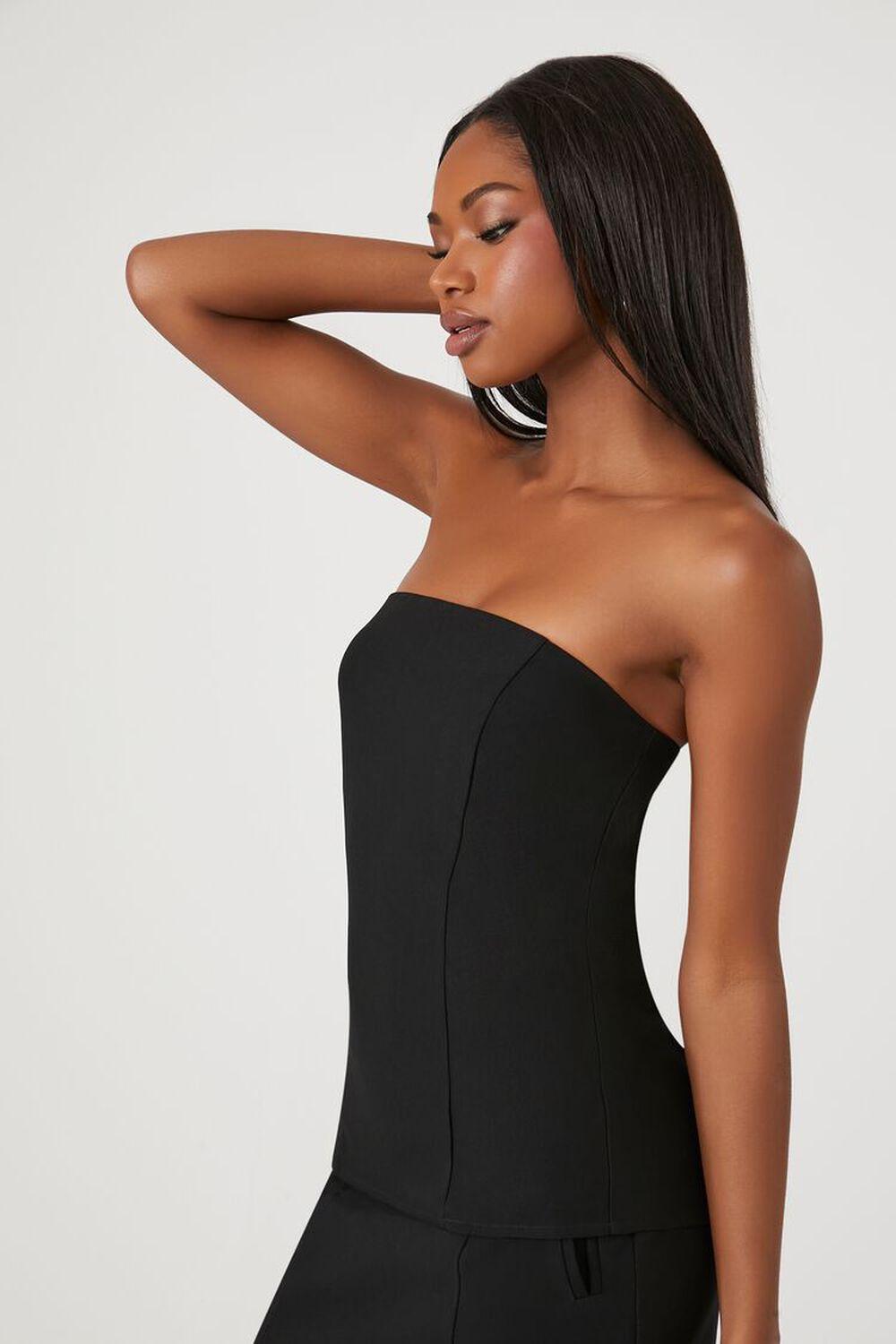 Satin Longline Tube Top | Forever 21 Product Image