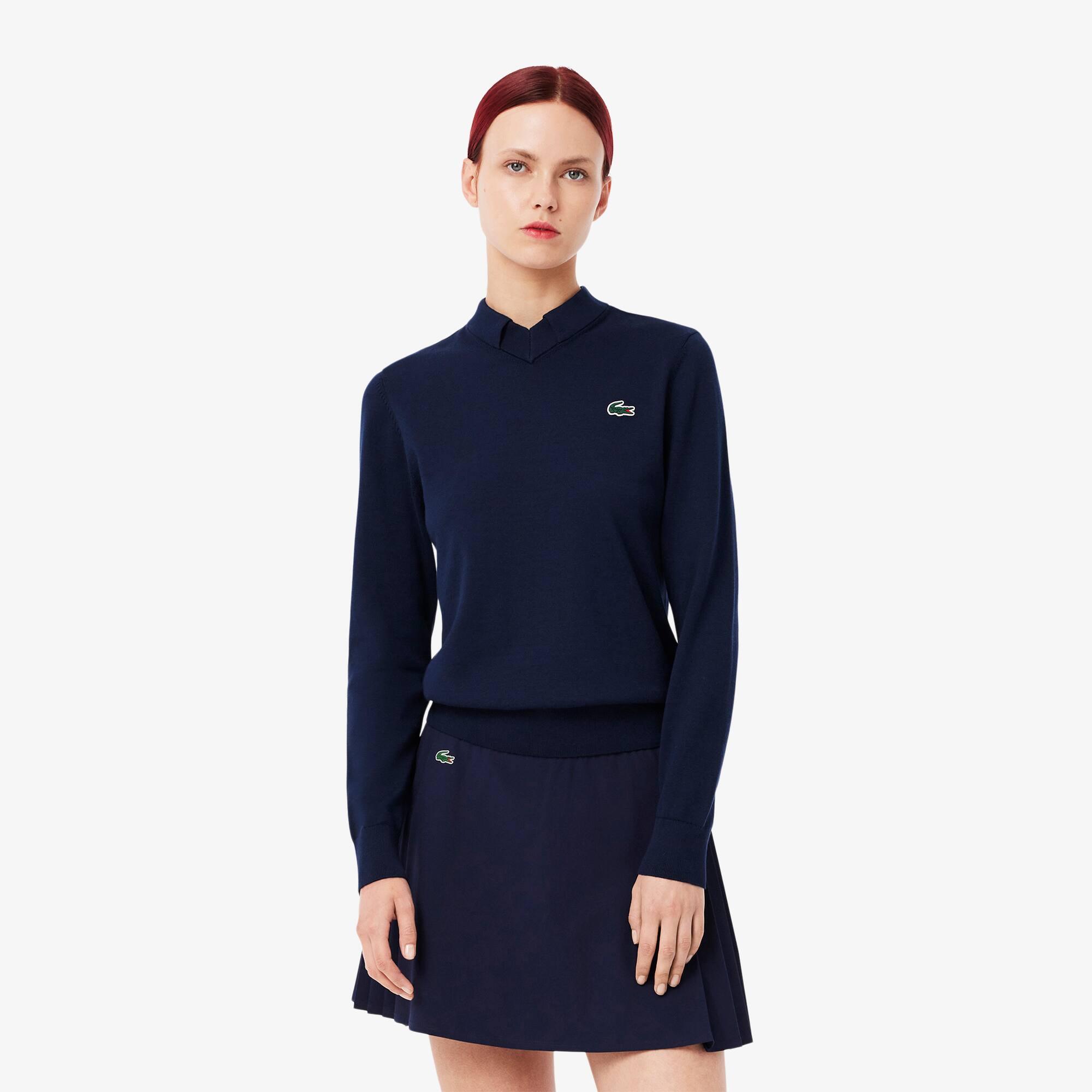 Cotton Pima Technical Knit Golf Sweater Product Image