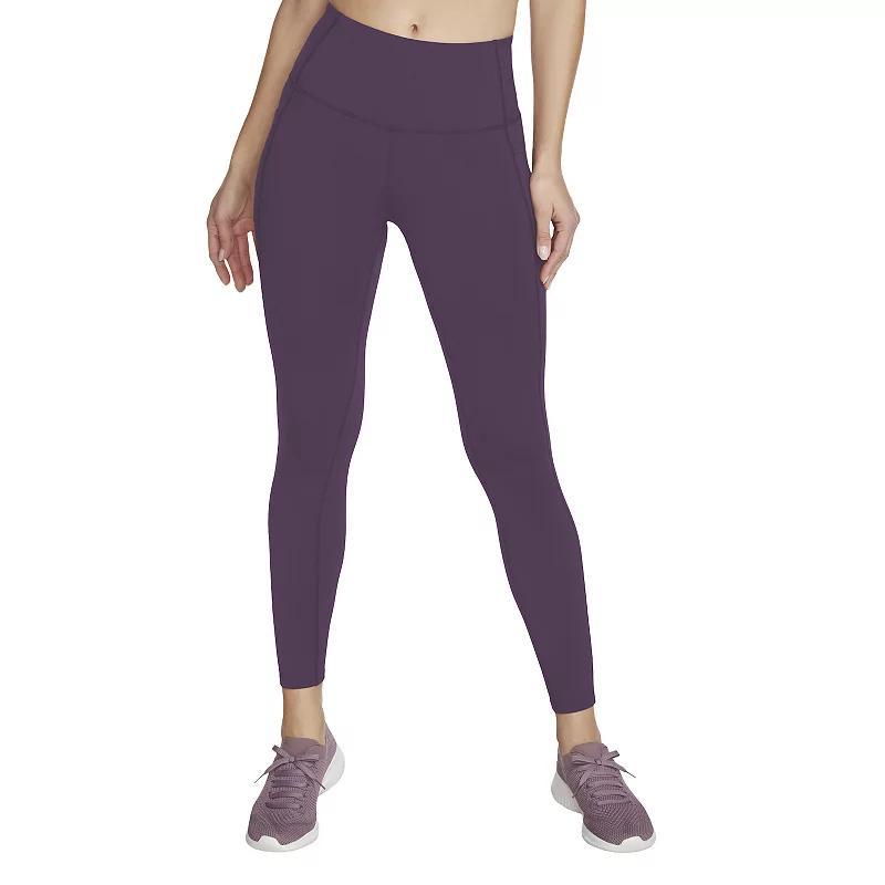 Womens Skechers GOWALK GOFLEX High-Waisted Leggings Blue Product Image