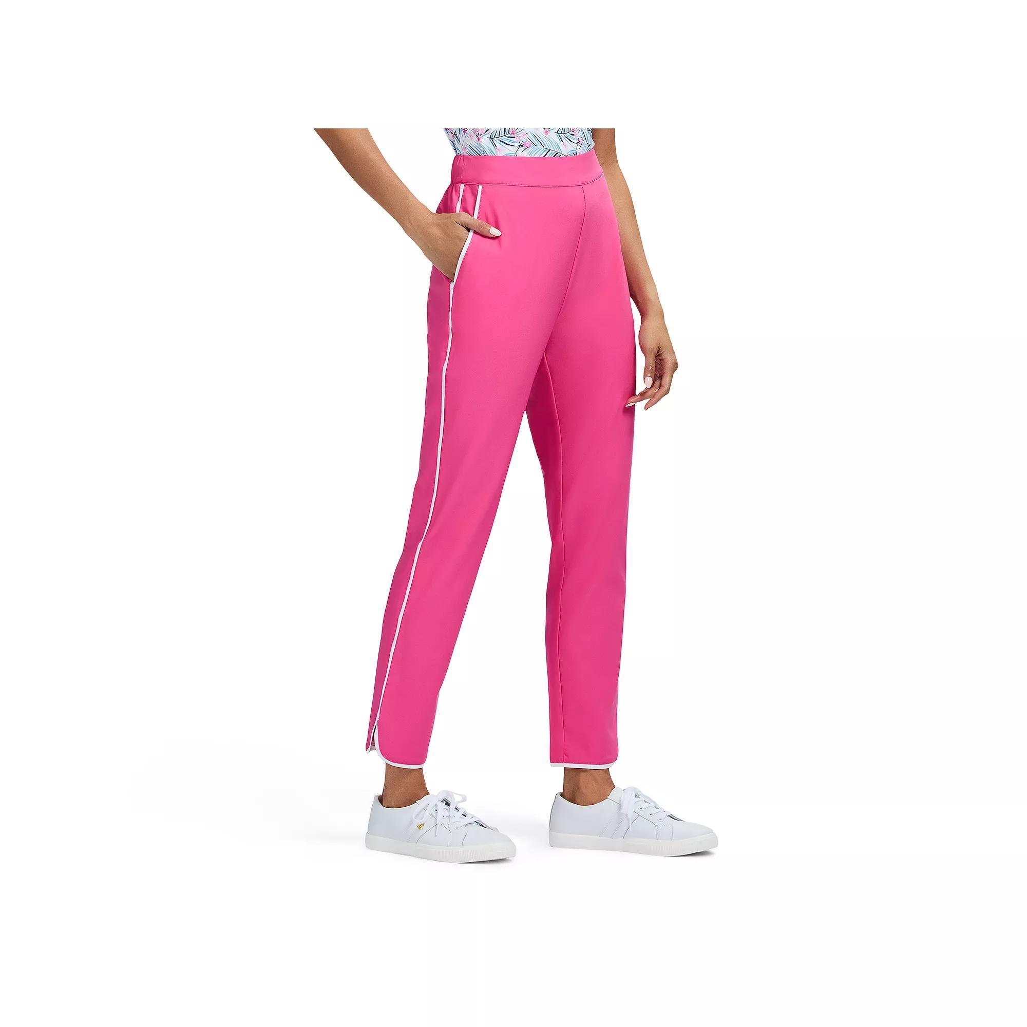 Women's IZOD Candi Capri Pants, Size: XXL, Pink Product Image