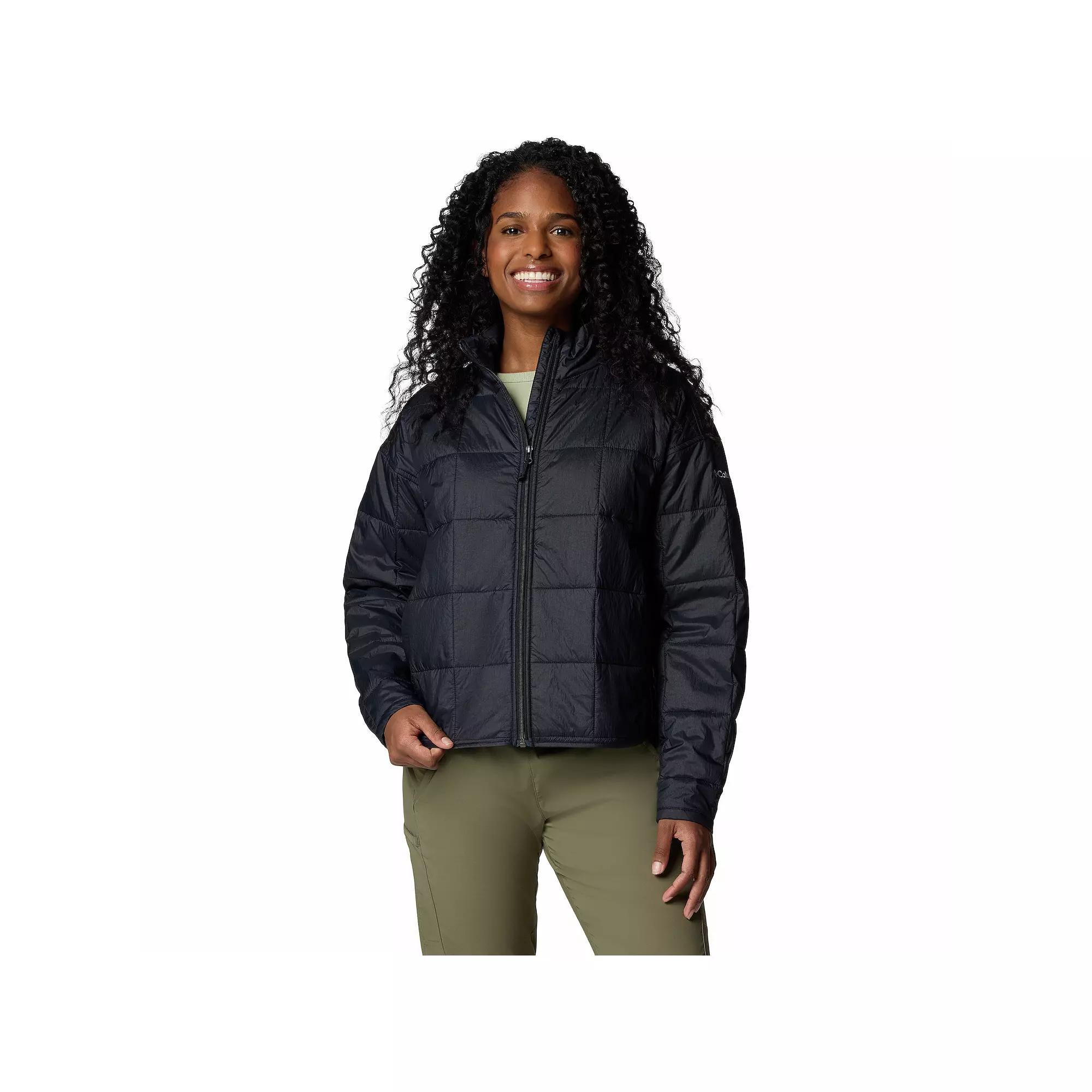Women's Columbia Sienna Hill Omni-SHIELD™ Quilted Jacket, Size: Small, Black Product Image