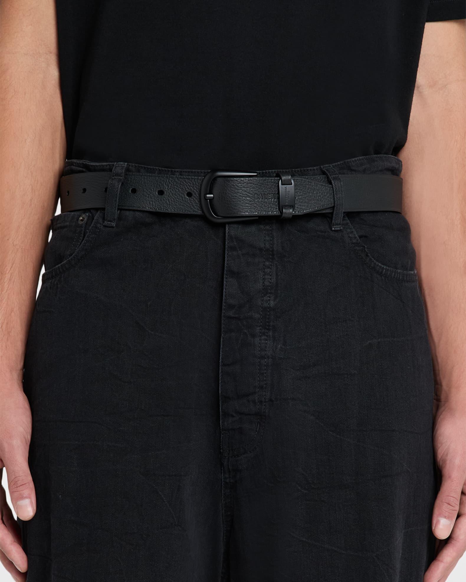 Men's Leather Suit Belt Product Image