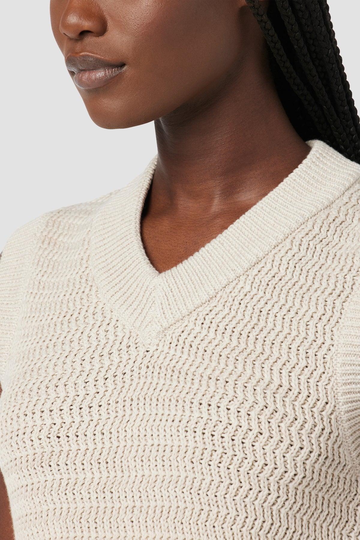 Knot Back Sleeveless Sweater Female Product Image