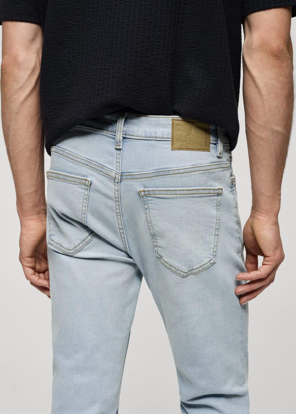 MANGO MAN - Jude skinny-fit jeans light blueMen Product Image