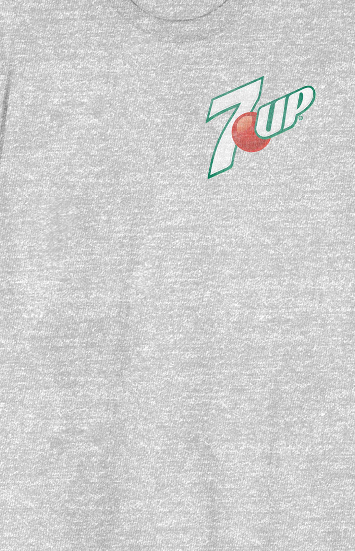 Juniors' 7UP Circle Art Logo Graphic Tee, Women's, Size: Medium, Gray Product Image
