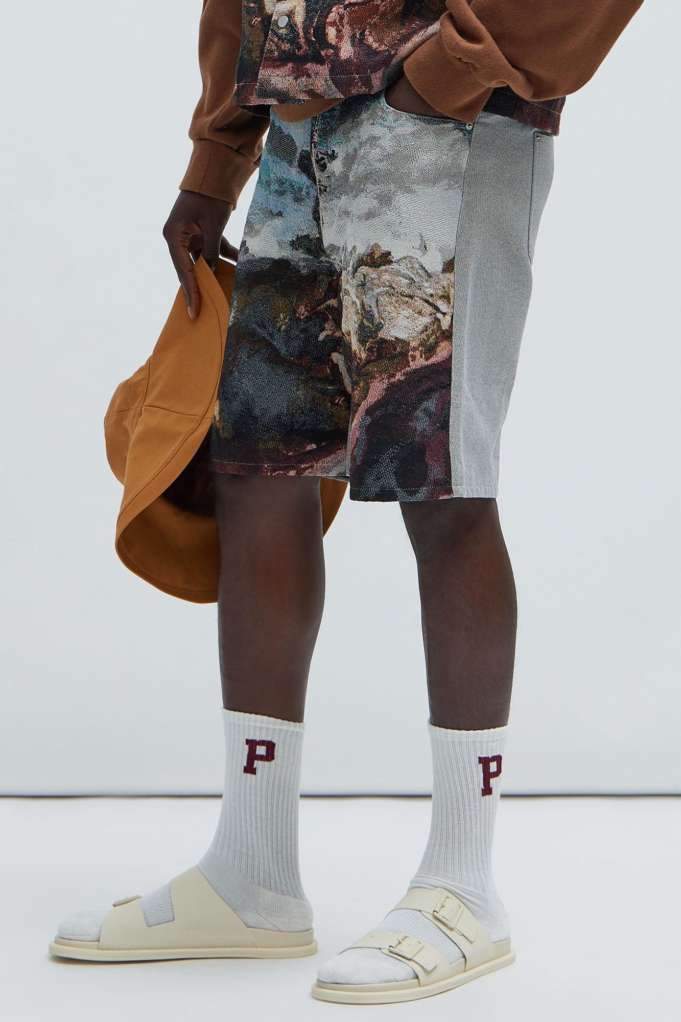 Karl Tapestry Shorts - Multi Color Product Image