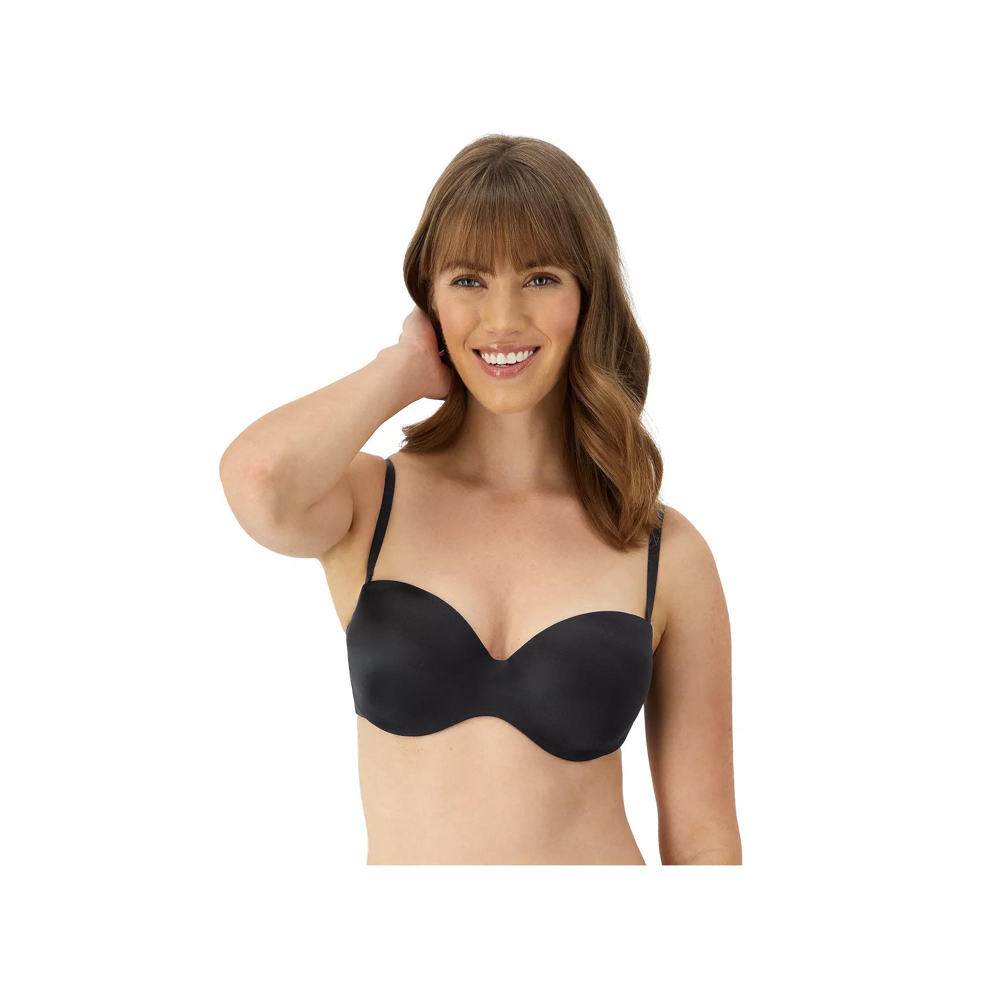 Maidenform® Full Coverage Strapless Underwire Bra DM9472, Women's, Size: 36 Dd, Black Product Image