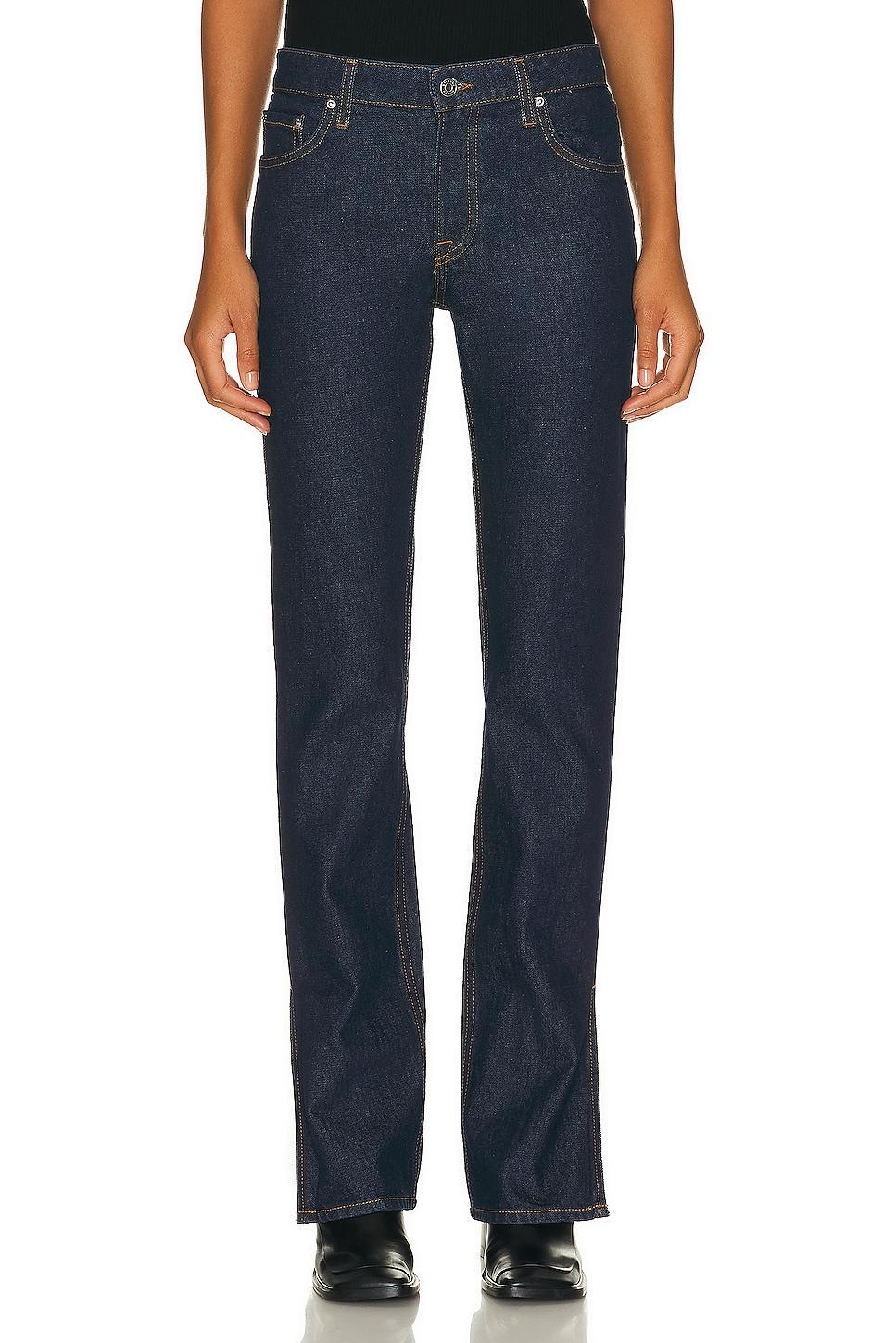 Hailey Low Rise Slim Boot With Slit Hem GRLFRND Product Image