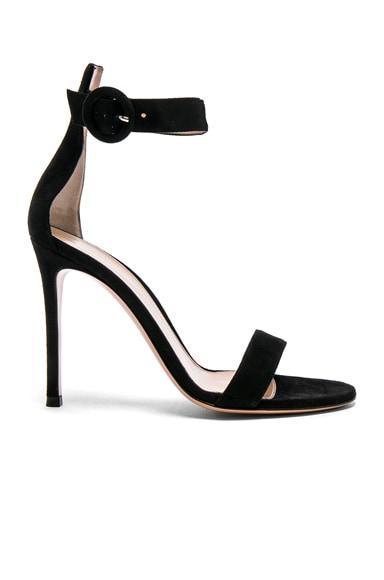 Suede Portofino Heels Product Image
