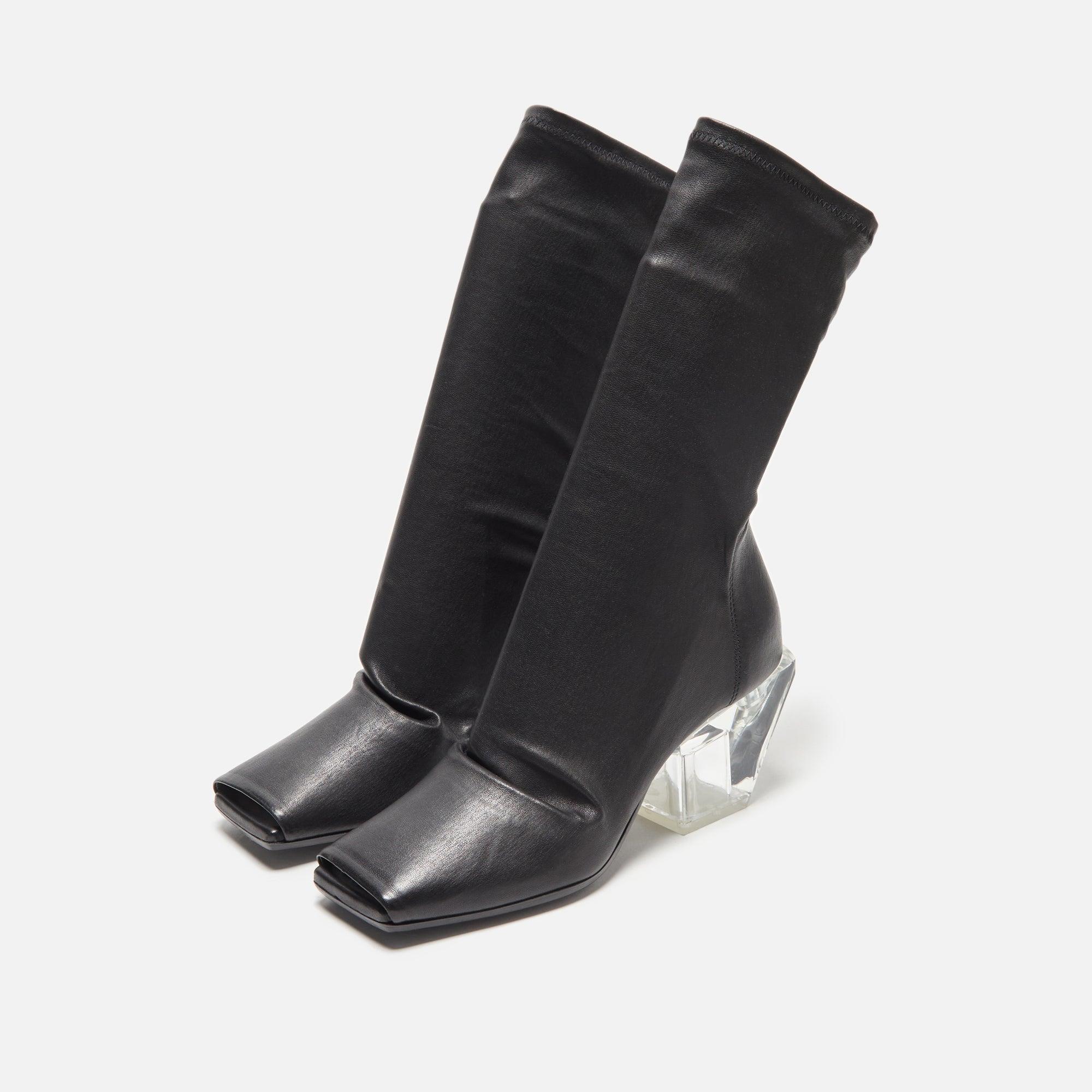 Rick Owens Stretch Sliver - Black / Clear Female Product Image