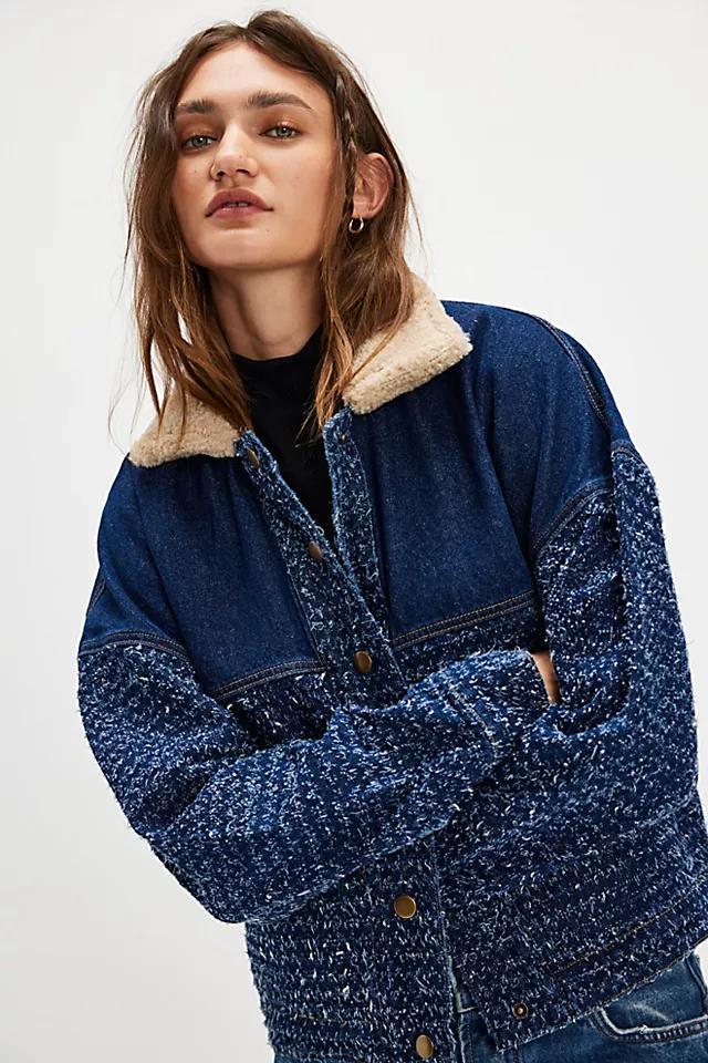 Mutma Vazada Denim Jacket Product Image