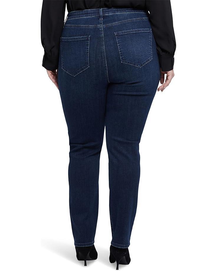 Women's NYDJ Plus Size High Rise Sheri Slim in Basin Product Image