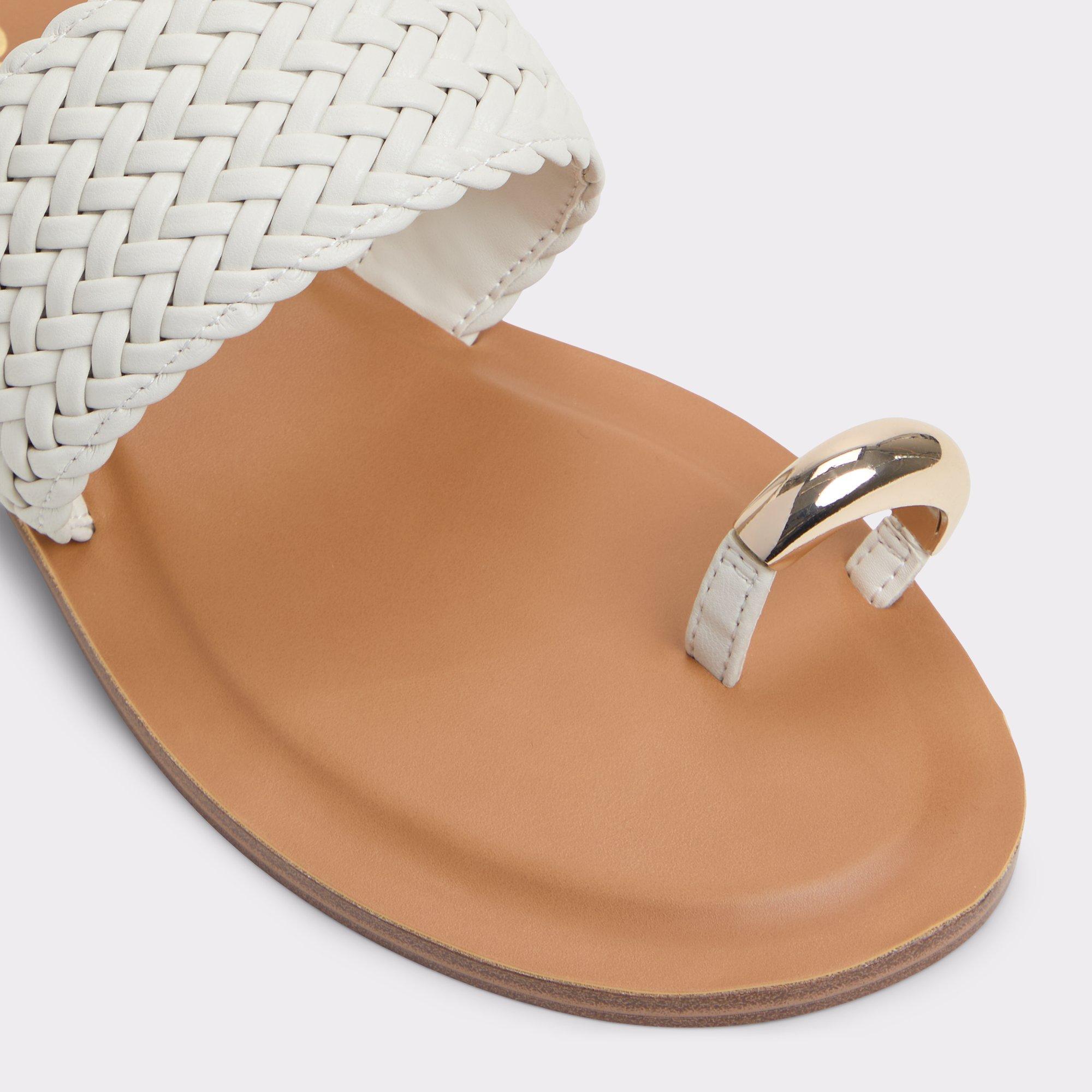ALDO Beachwalk - Women's Travel Essential Collection - White, Size 6.5 Product Image