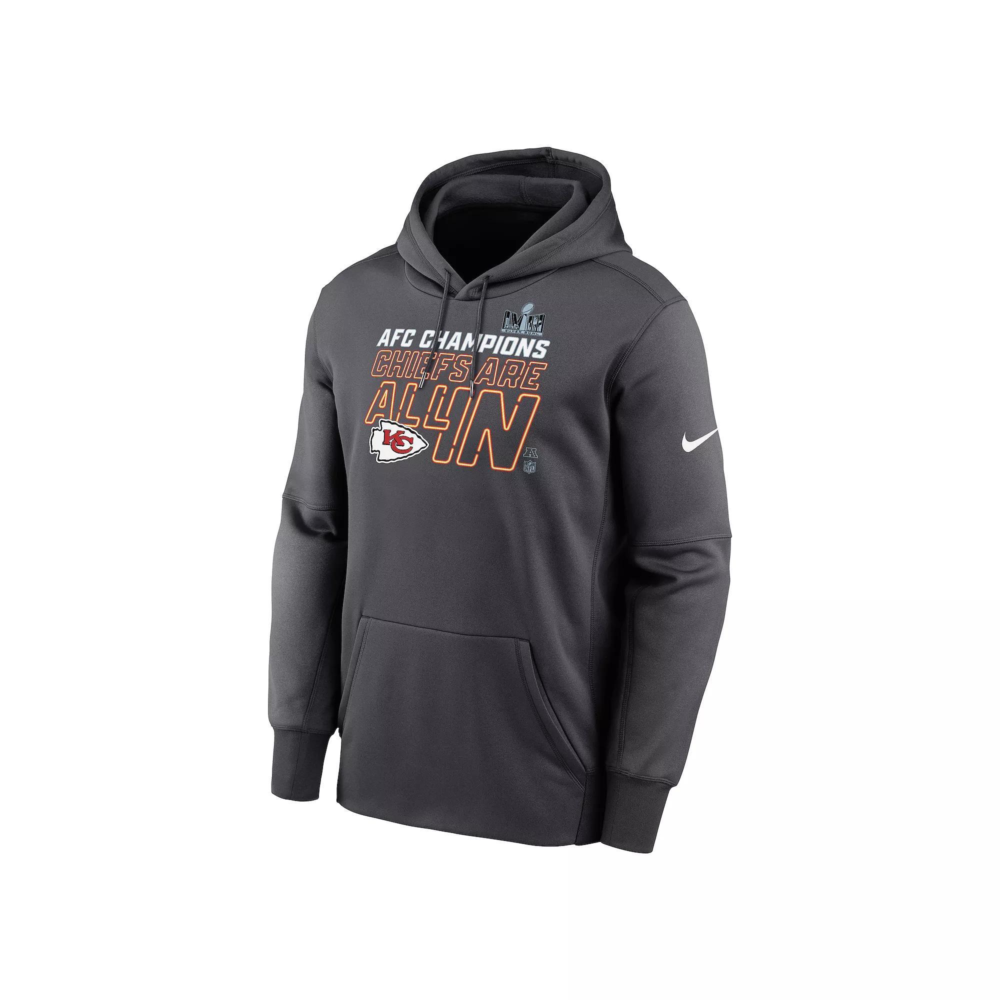 Michigan State Team Stacked Men’s Nike Therma College Pullover Hoodie Product Image