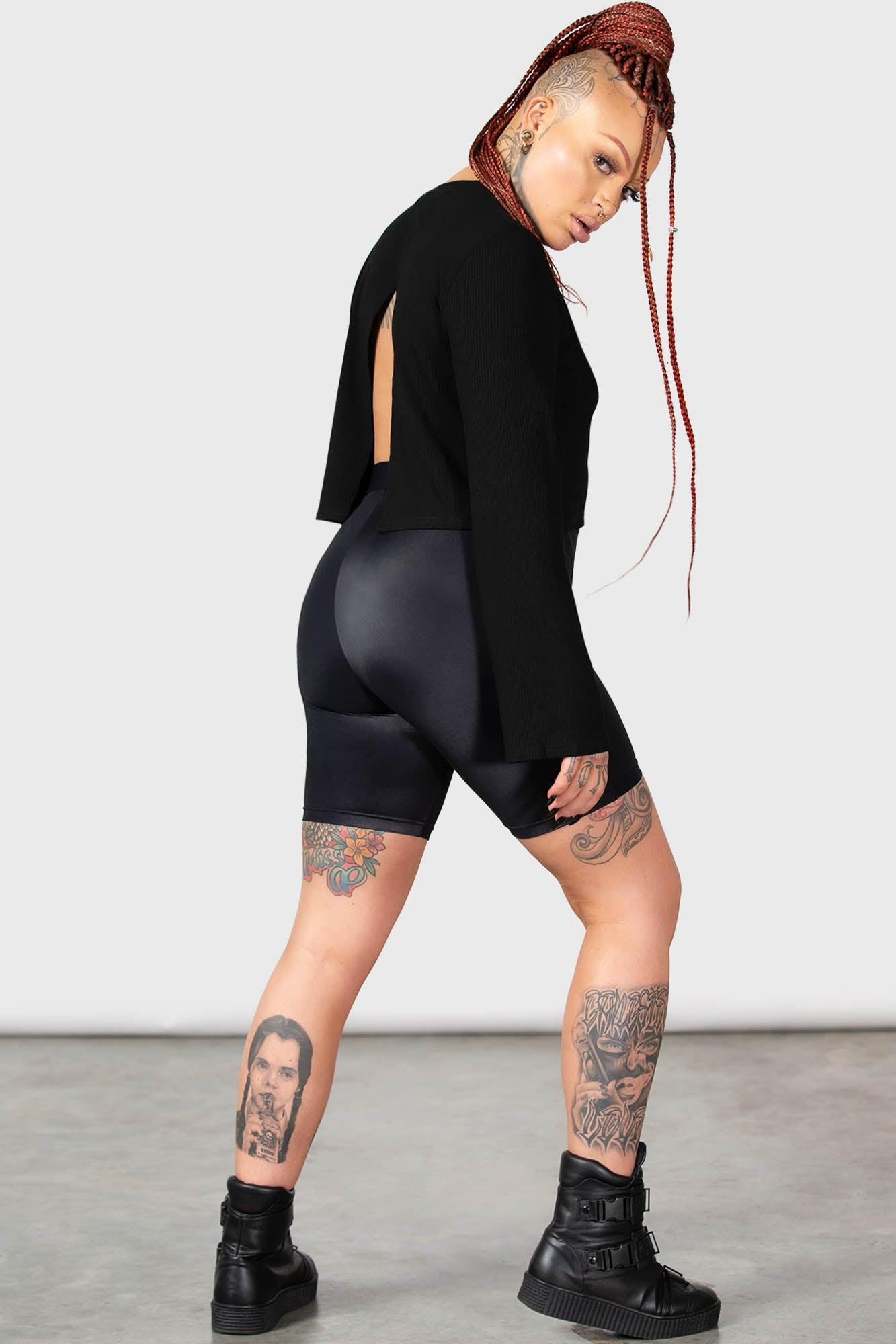 Haunted Affirmations Long Sleeve Top Female Product Image