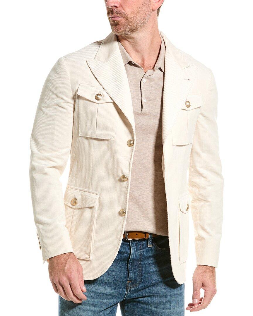 BRUNELLO CUCINELLI Corduroy Jacket In Multi Product Image