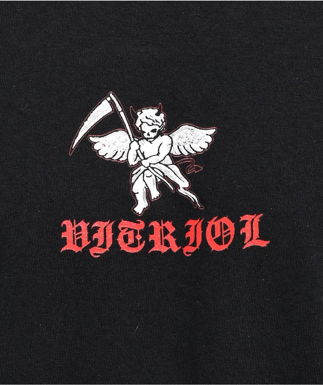 Vitriol Reaper Cherub Black T-Shirt Product Image