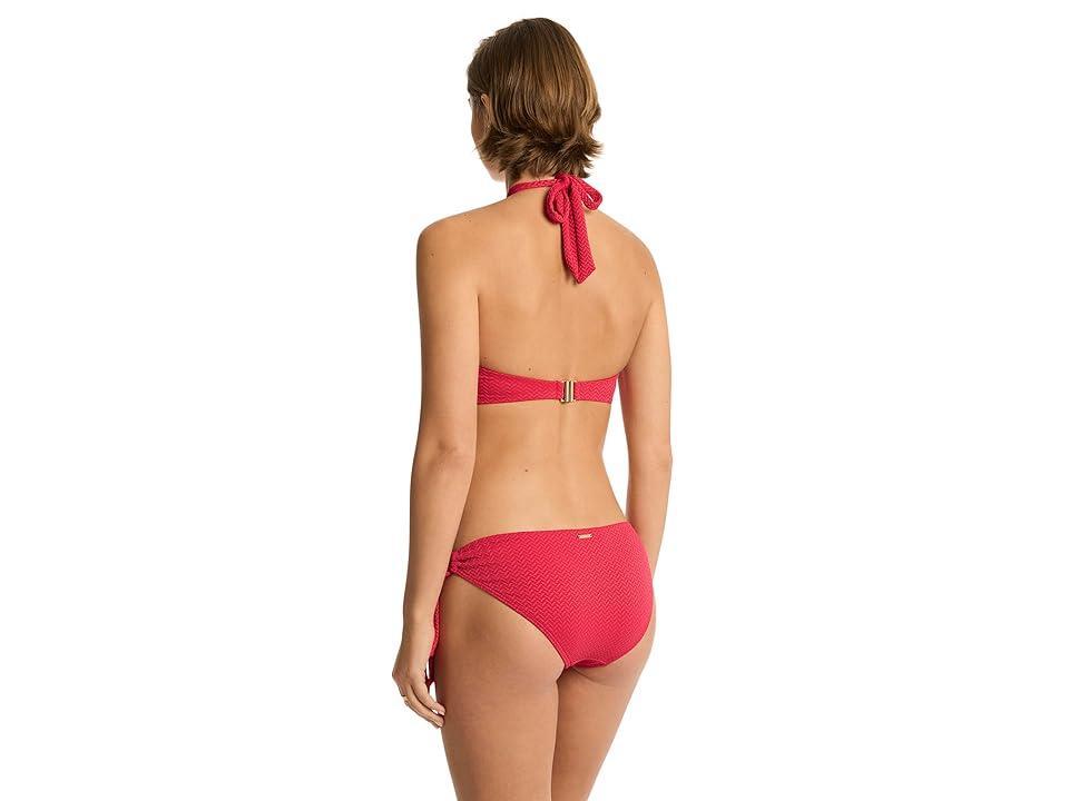 SEA LEVEL SWIM Nouveau Halter Bandeau (Raspberry) Women's Swimwear Product Image