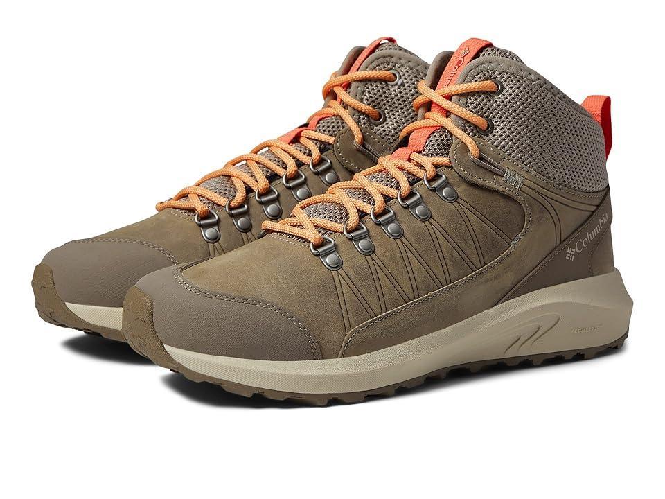 Columbia Trailstorm Crest Mid Waterproof (Kettle/Peach) Women's Shoes Product Image