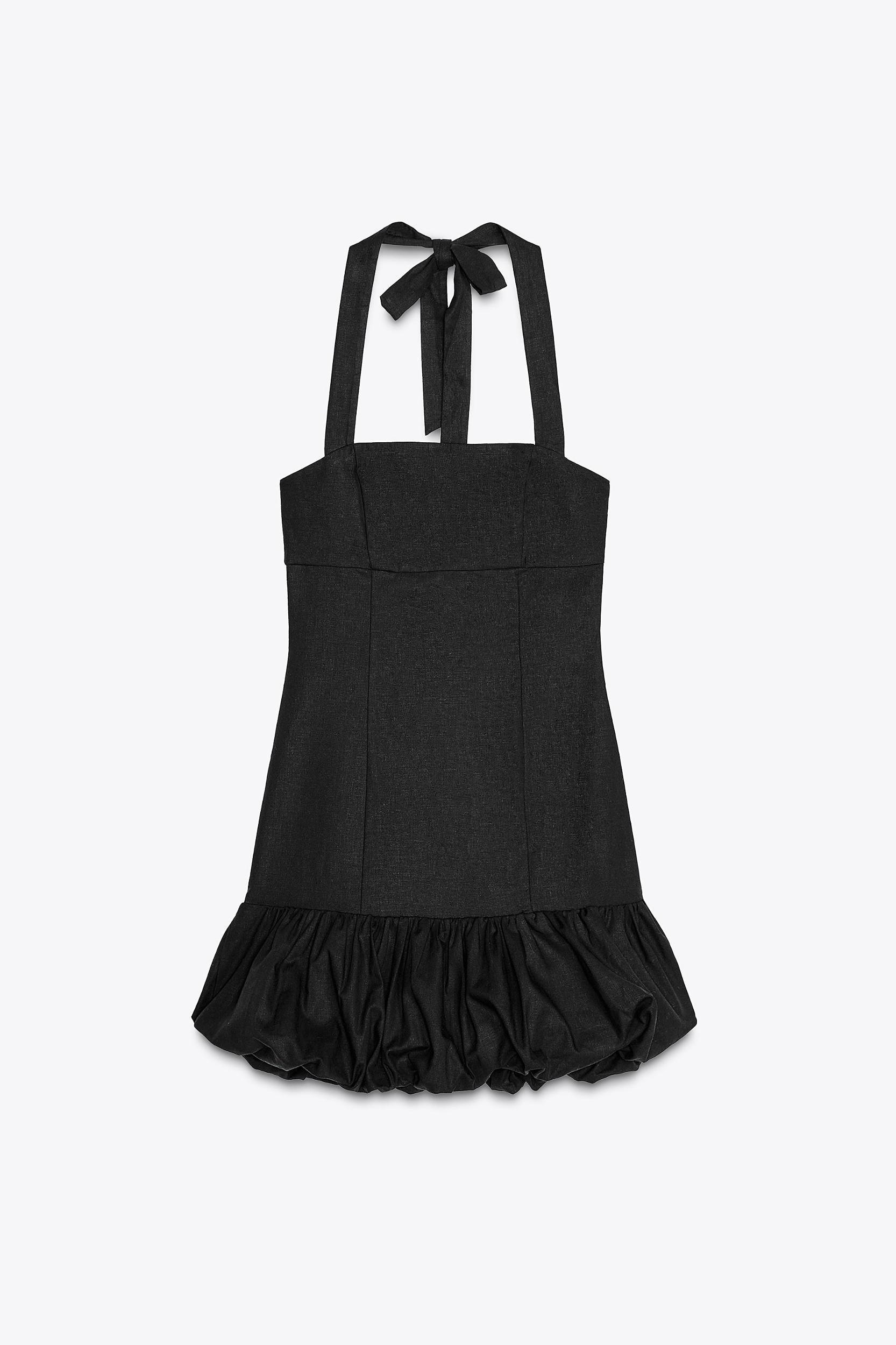 MINI DRESS WITH BUBBLE HEM Product Image
