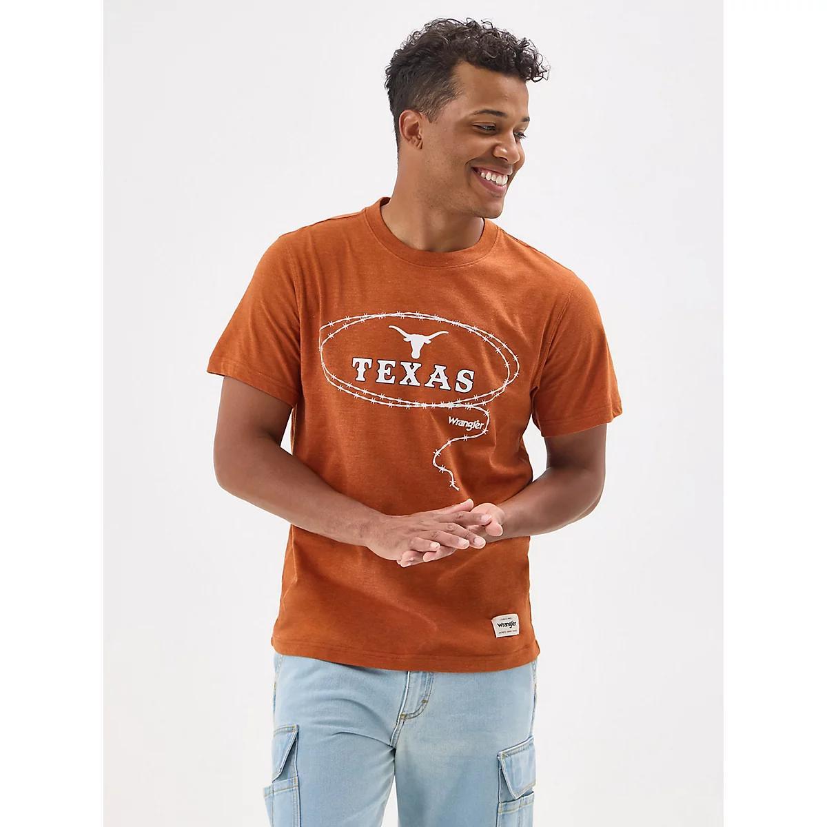 Men's Wrangler Collegiate Barb Wire T-Shirt in Ohio State Product Image