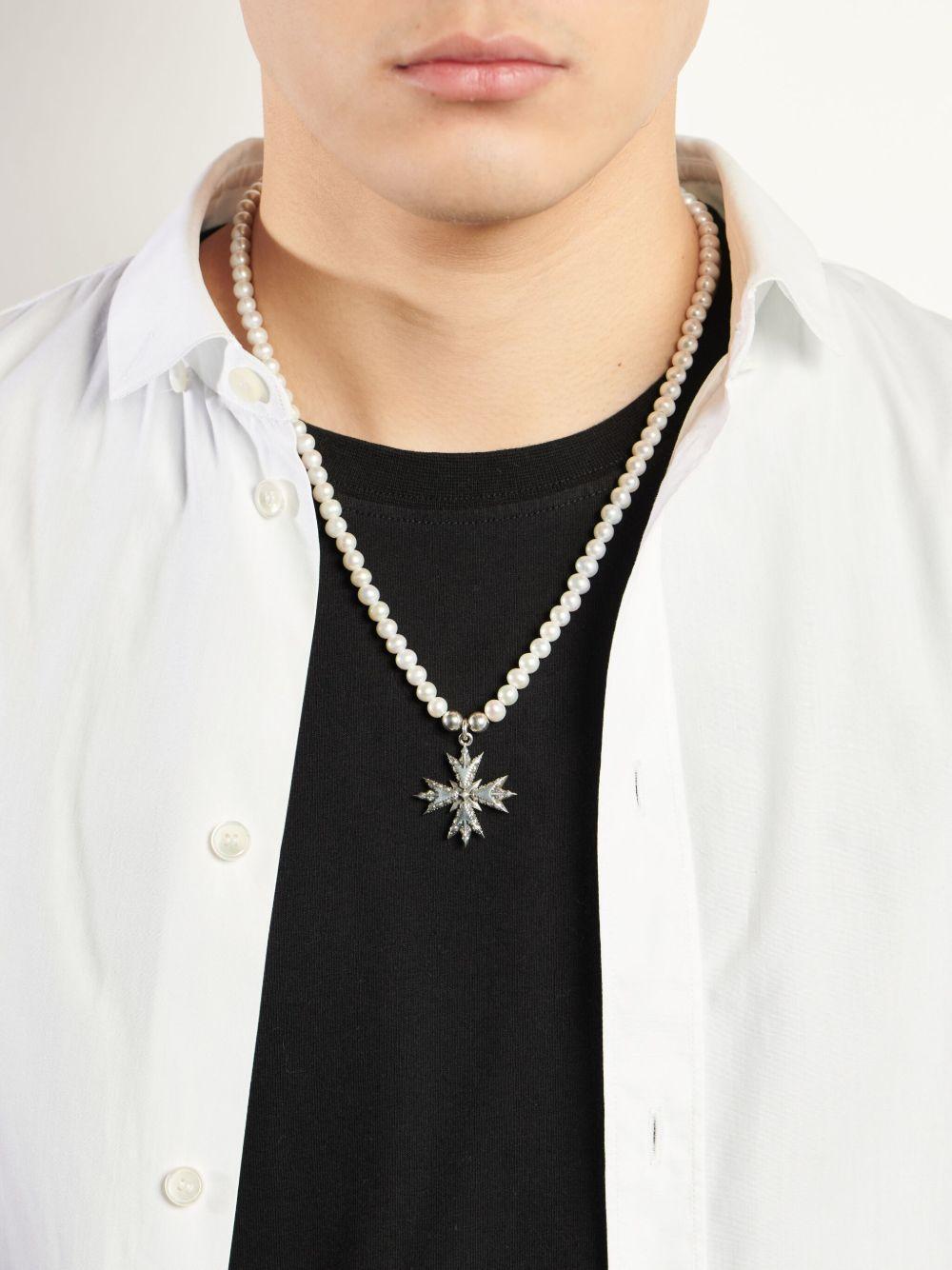 EB Crest pearl necklace Product Image