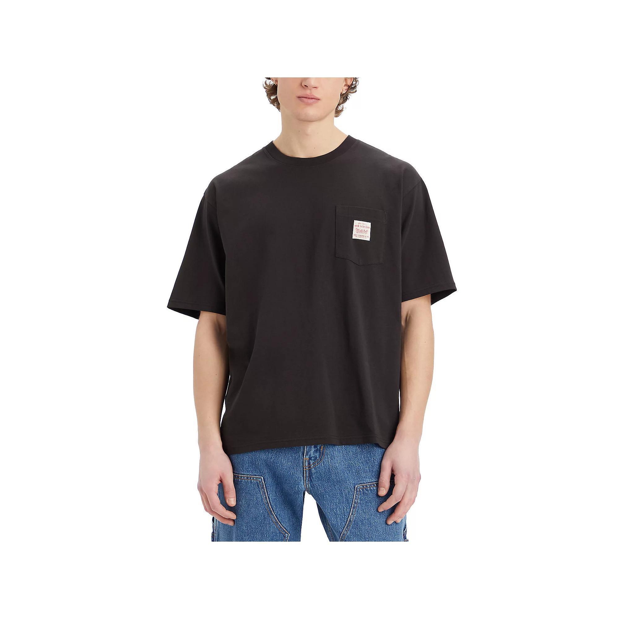 Men's Levi's® Short-Sleeve Workwear T-Shirt, Size: XL, Grey Product Image