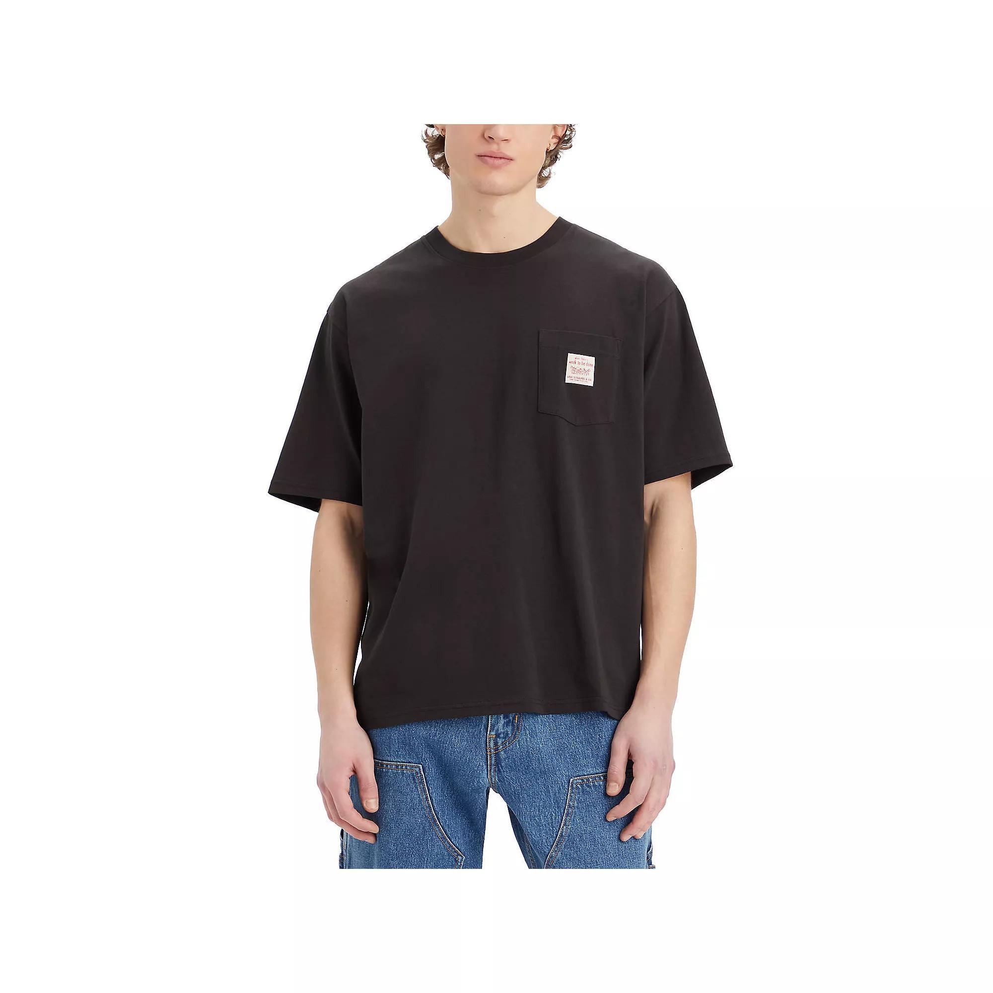 Men's Levi's® Short-Sleeve Workwear T-Shirt, Size: XL, Grey Product Image
