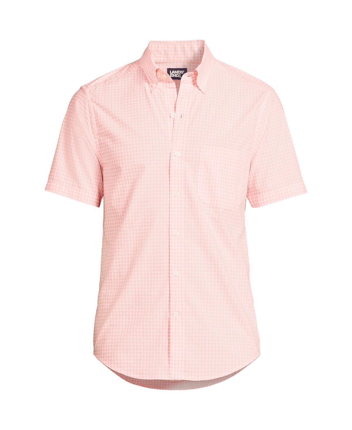 Mens Lands End Traditional-Fit Essential Lightweight Poplin Button-Down Shirt Product Image