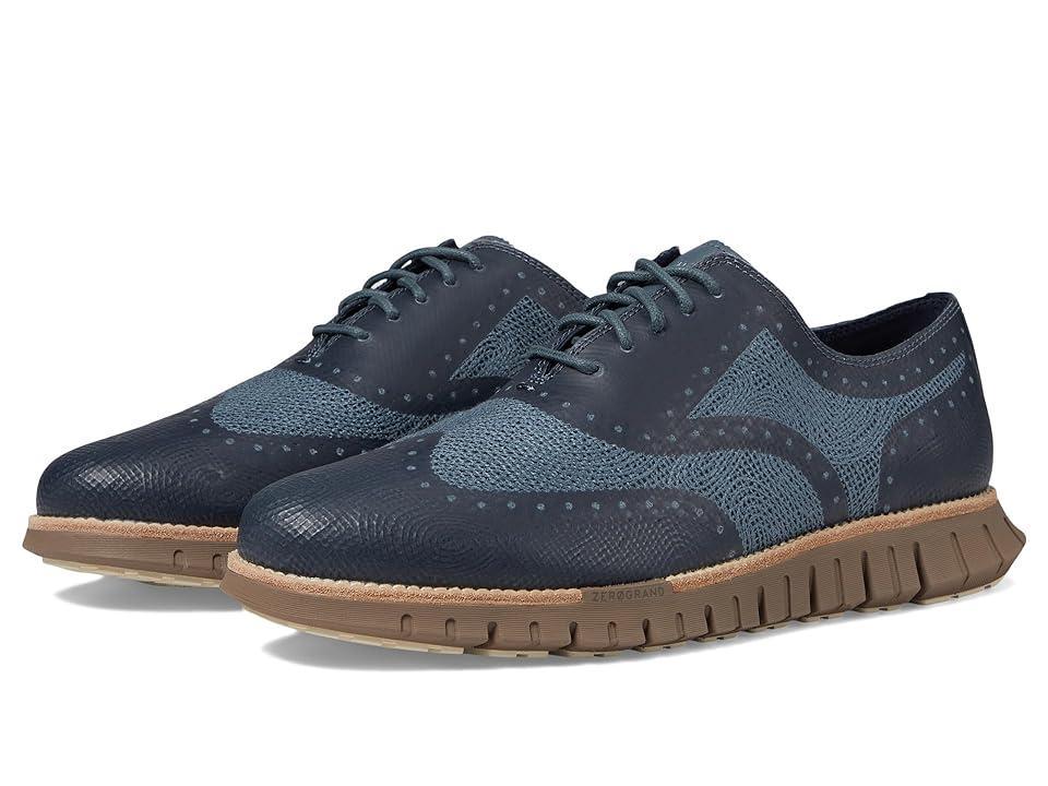 Cole Haan Mens ZERGRAND Remastered Leather Brogue Detail Embrostitch Oxfords Product Image