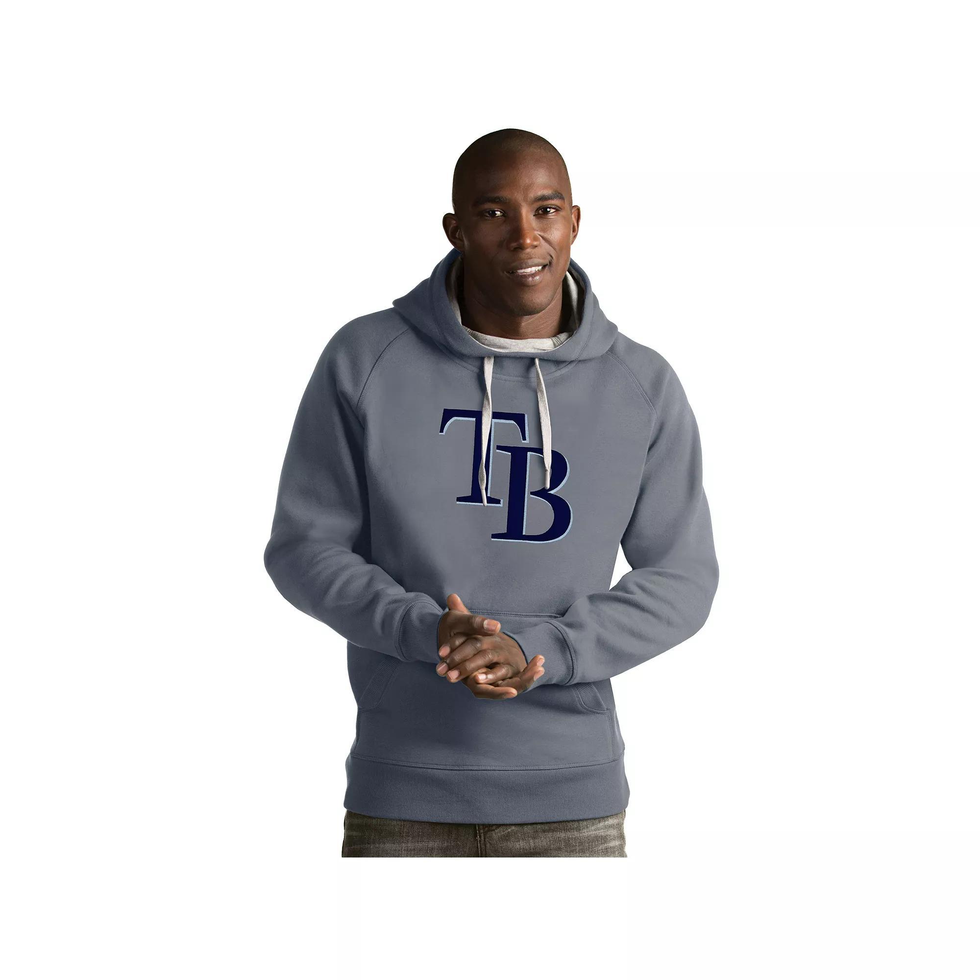 Mens Antigua Tampa Bay Rays Victory Logo Hoodie Product Image