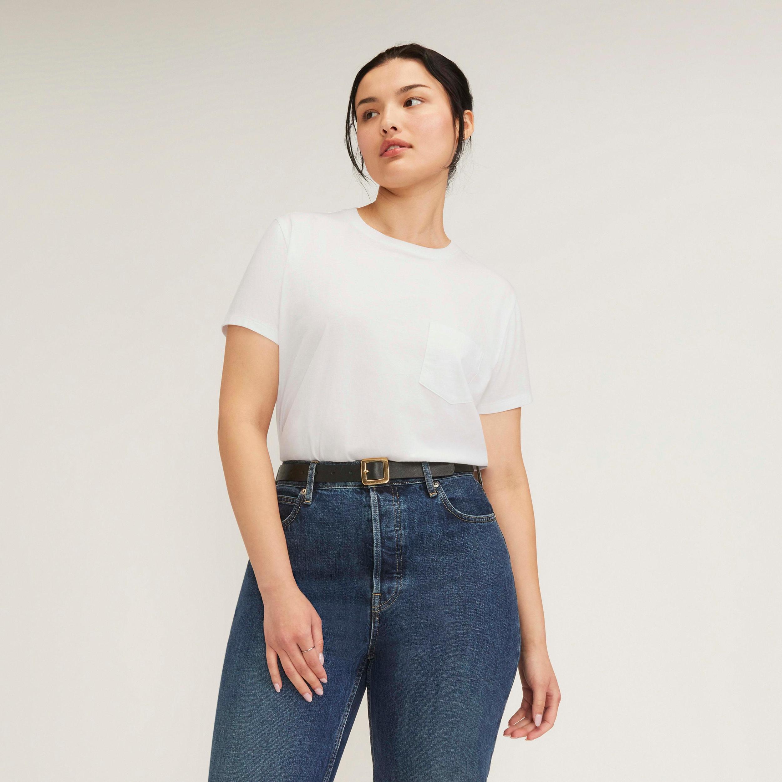 Womens Box-Cut T-Shirt in Essential Cotton by Everlane Product Image