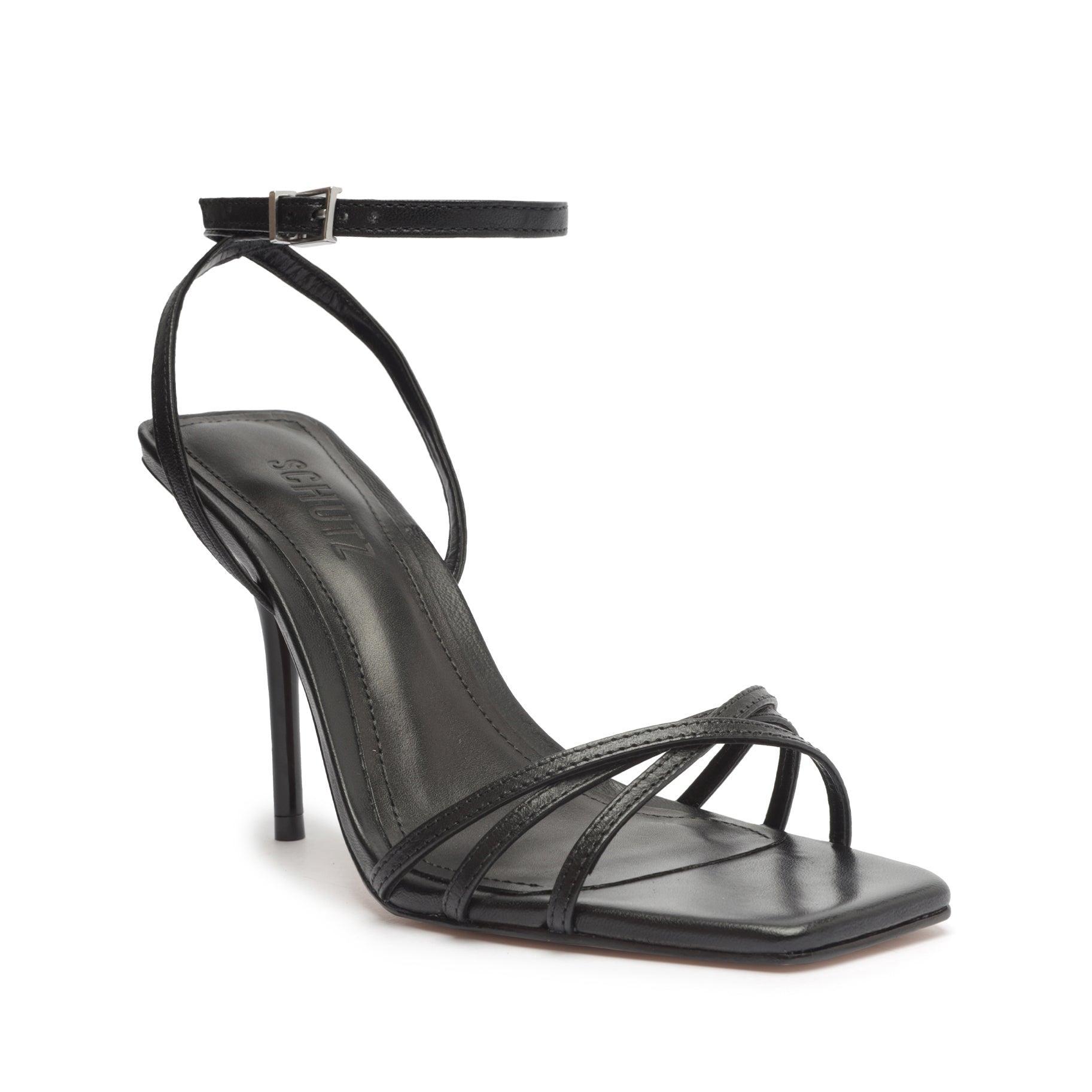 Amelia Square Nappa Leather Sandal Product Image
