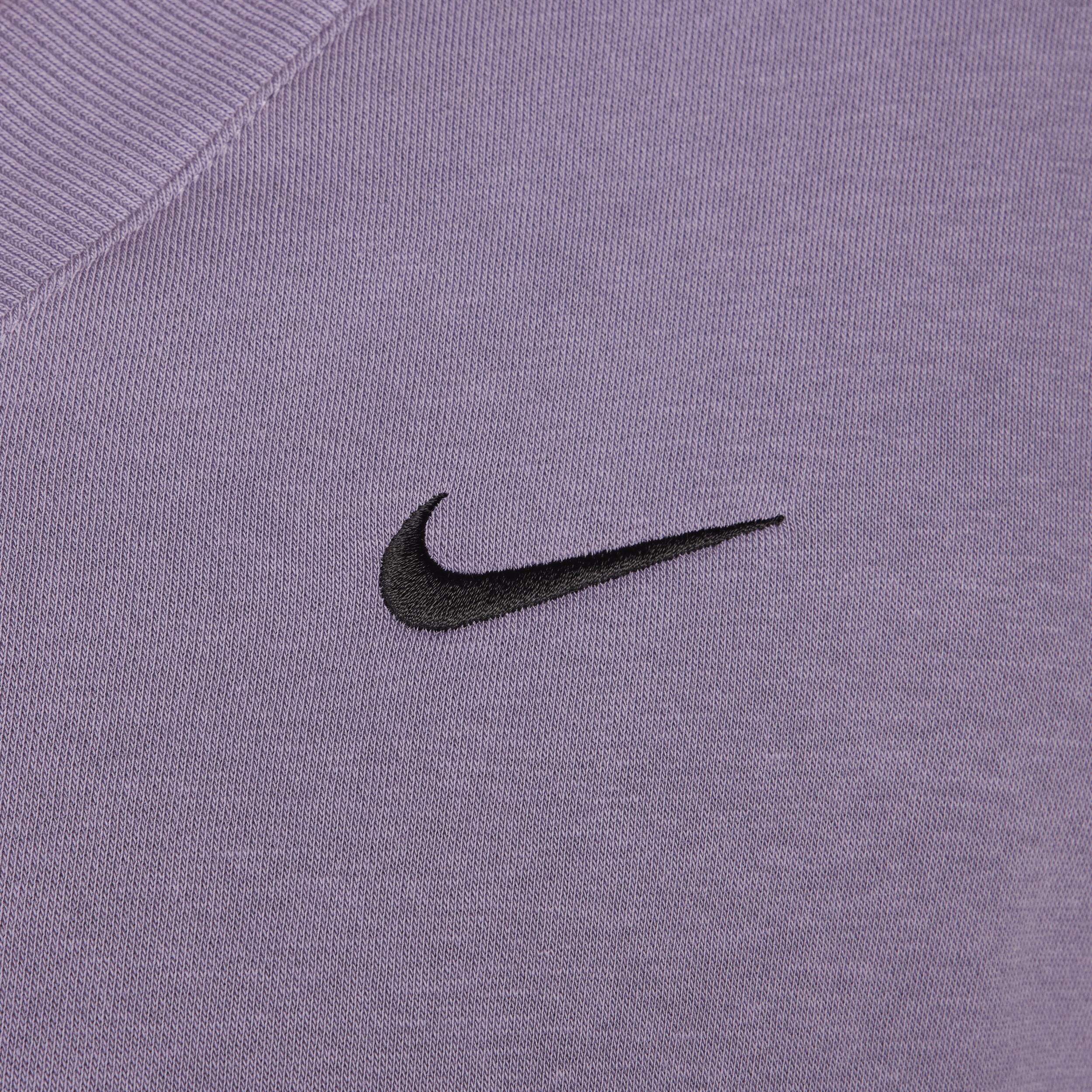 Nike Sportswear Phoenix Fleece Women's Oversized Cropped V-Neck Top (Plus Size) Product Image