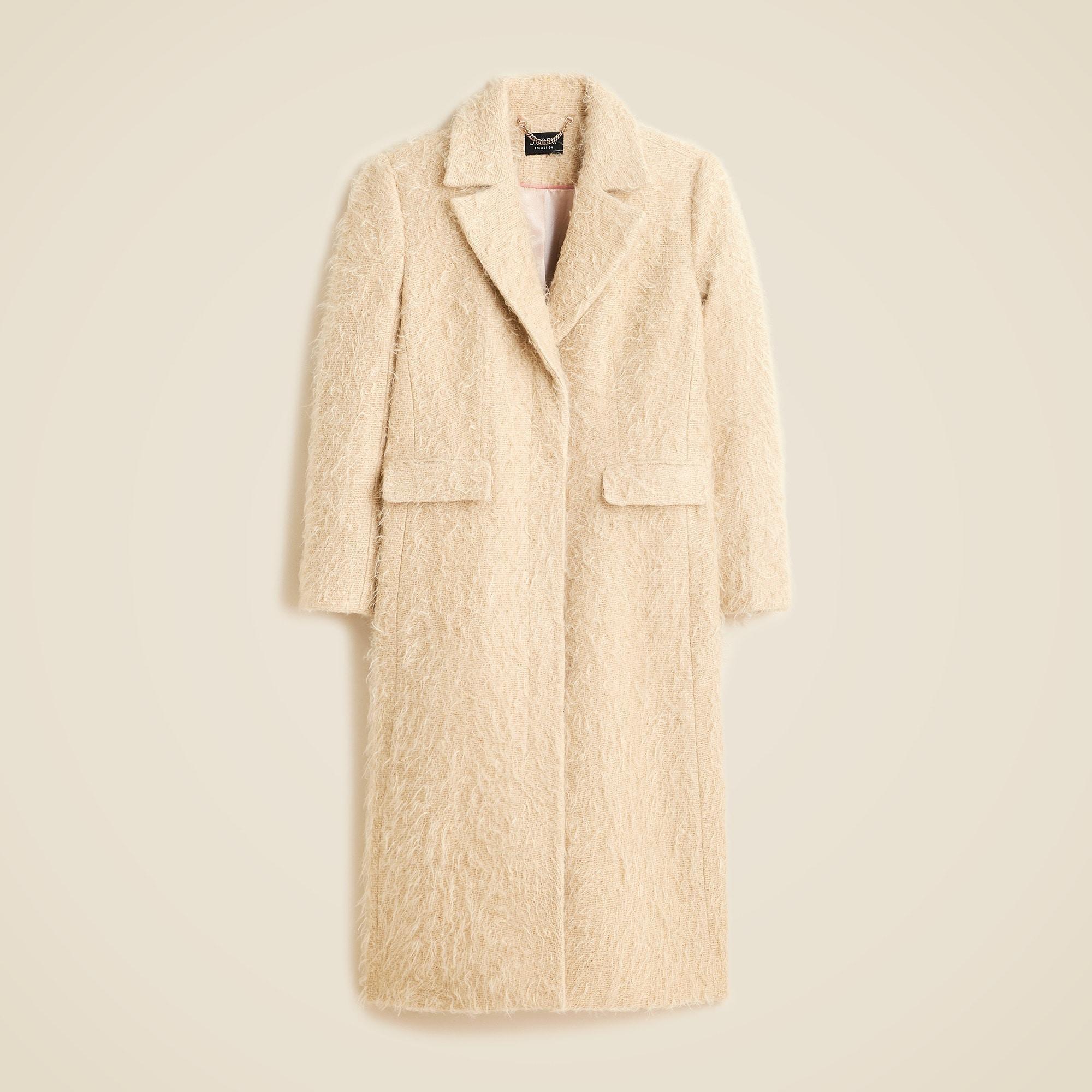 Collection Savoy topcoat in brushed wool blend Product Image