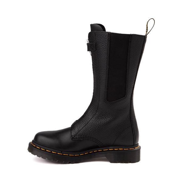 Women's 1B99 Front Zip Leather Lace Up Boots Product Image