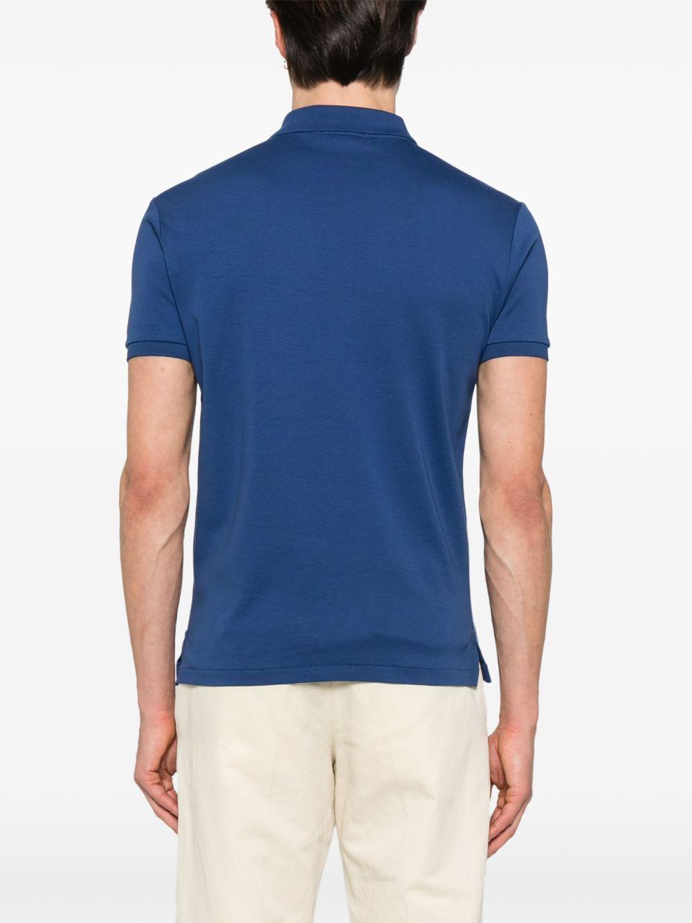 cotton polo shirt Product Image