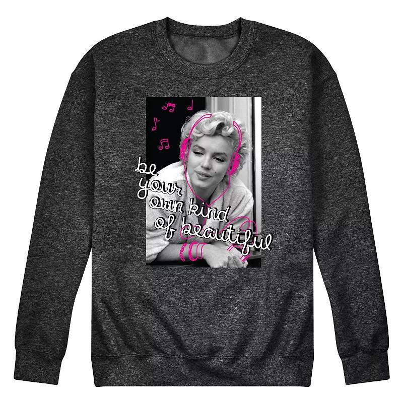 Mens Marilyn Monroe Headphones Sweatshirt Product Image