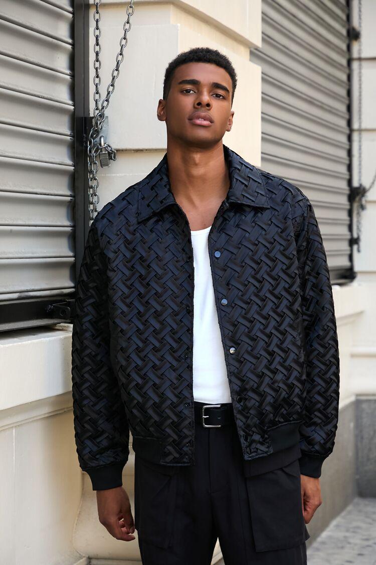 Textured Bomber Jacket | Forever 21 Product Image