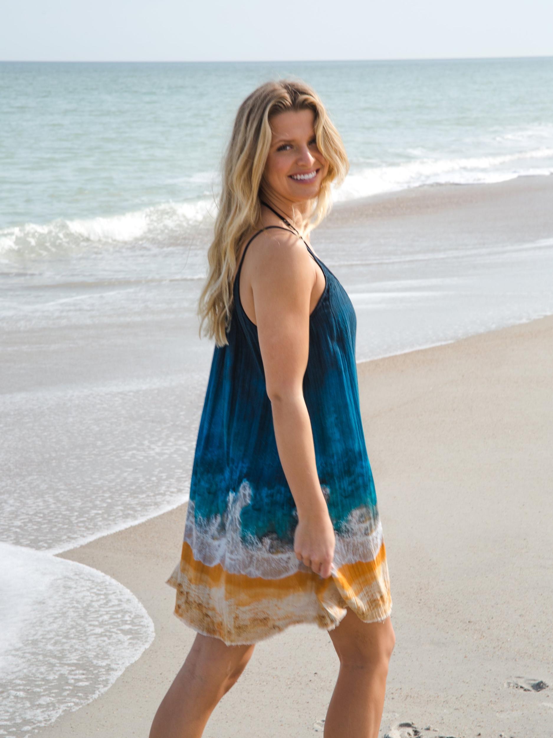 Coco Cotton Gauze Mini Dress Product Image